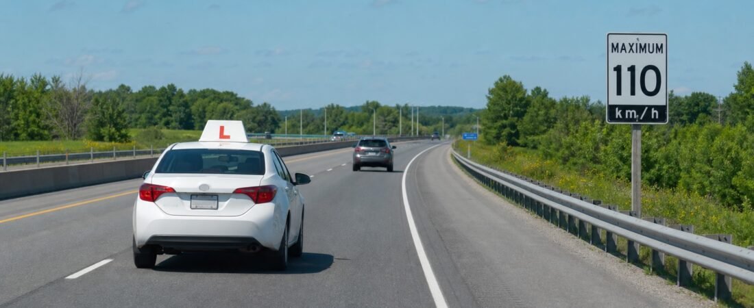 Ontario Speed Limits Changing From 100 to 110 km/h: What New Drivers Should Know