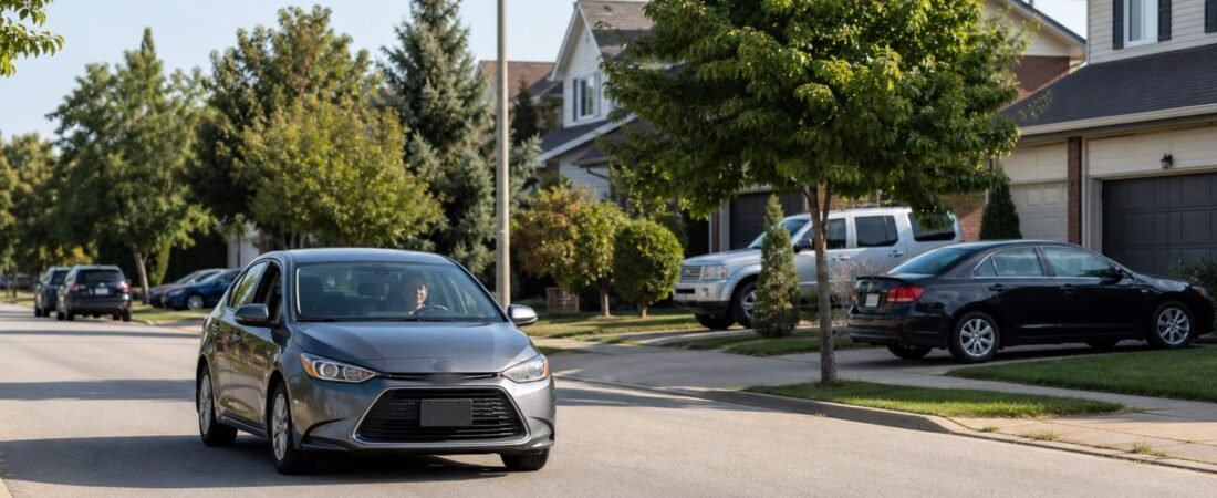 Residential Street Driving in Scarborough: Parked Cars, Driveways and Hidden Hazards