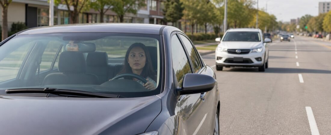 Tailgaters in Scarborough: How New Drivers Should Respond Safely