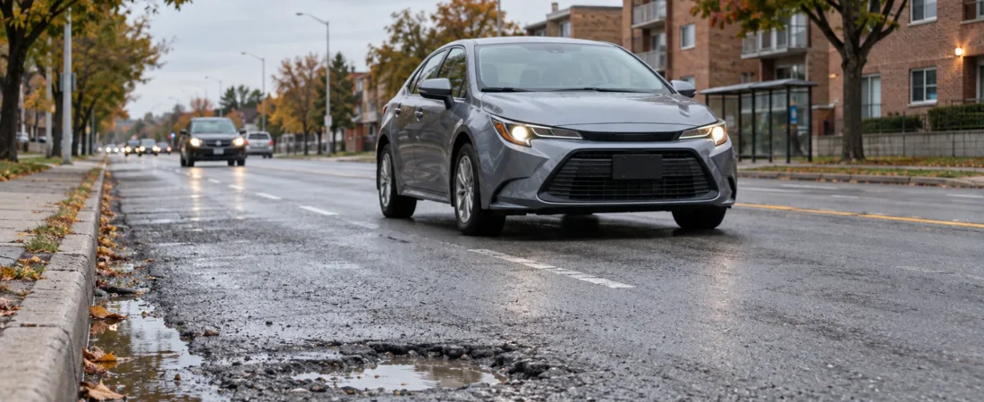 Potholes in Scarborough: How New Drivers Can Avoid Sudden Swerves