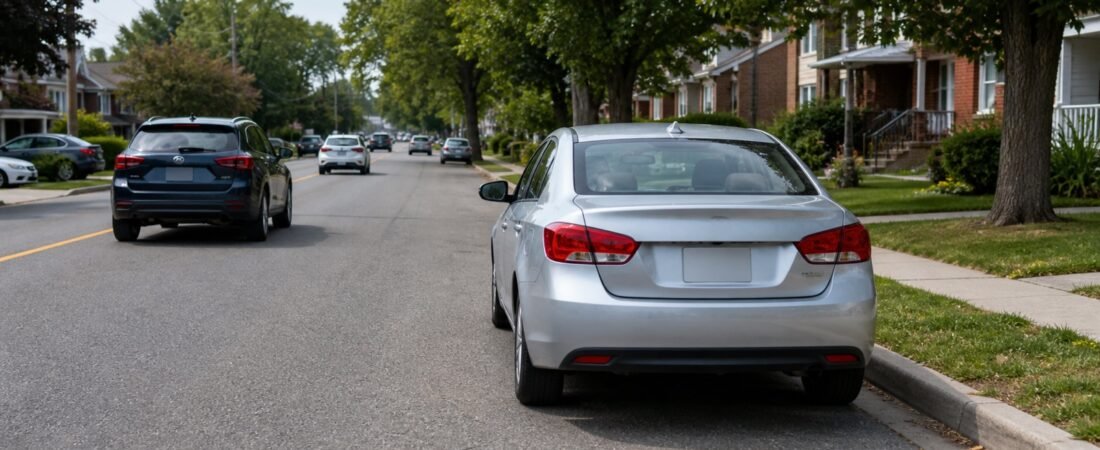 Pulling Over and Re-Entering Traffic in Scarborough: A New Driver Routine