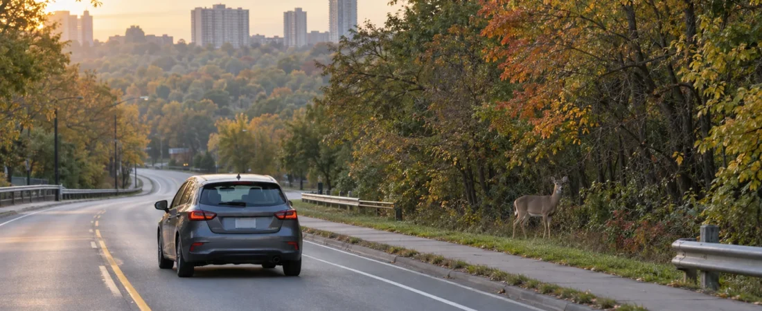 Wildlife on Scarborough Roads: A Calm Response for New Drivers