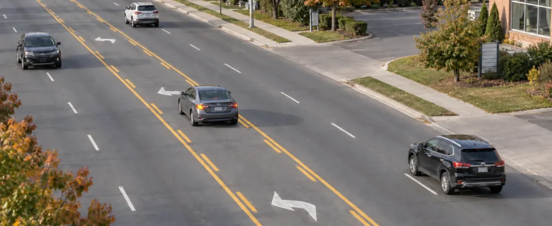 Two-Way Left-Turn Lanes in Scarborough: How to Use the Centre Lane Safely