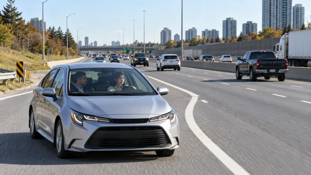 Scarborough learner driver preparing for Ontario G Road Test Guide: Highway Skills, Test Format and Checklist