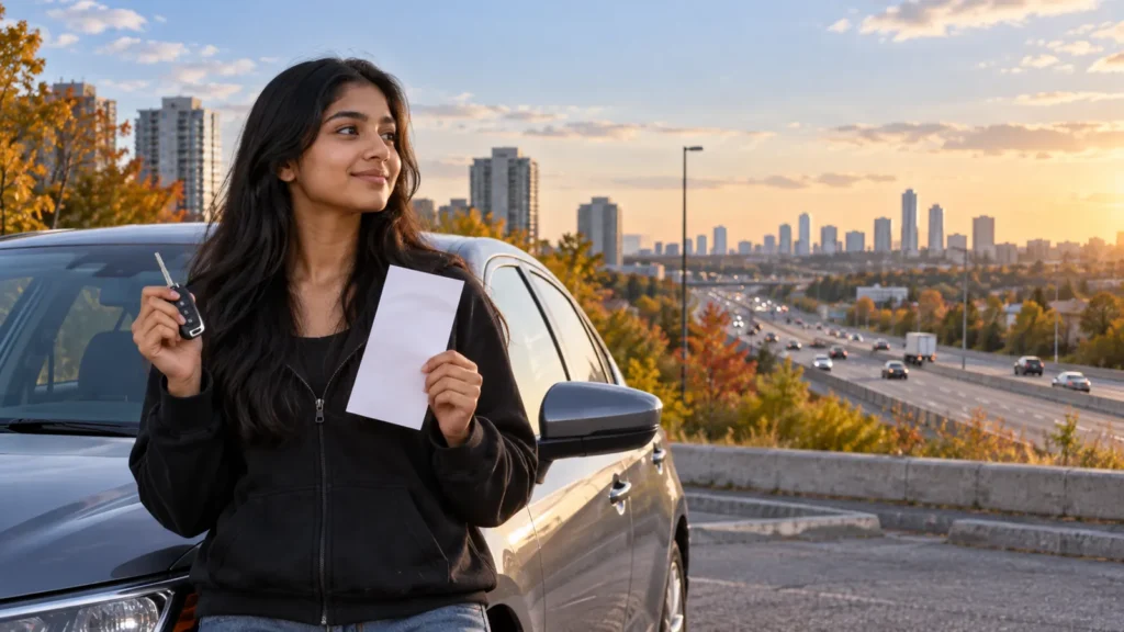 Scarborough learner driver preparing for How Much Does the G Test Cost in Ontario? Test, Lessons and Vehicle Costs