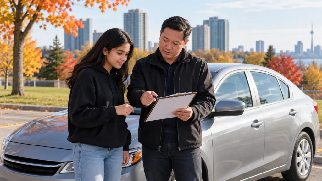 Scarborough learner driver preparing for Does Driving School Lower Insurance in Ontario? BDE Explained