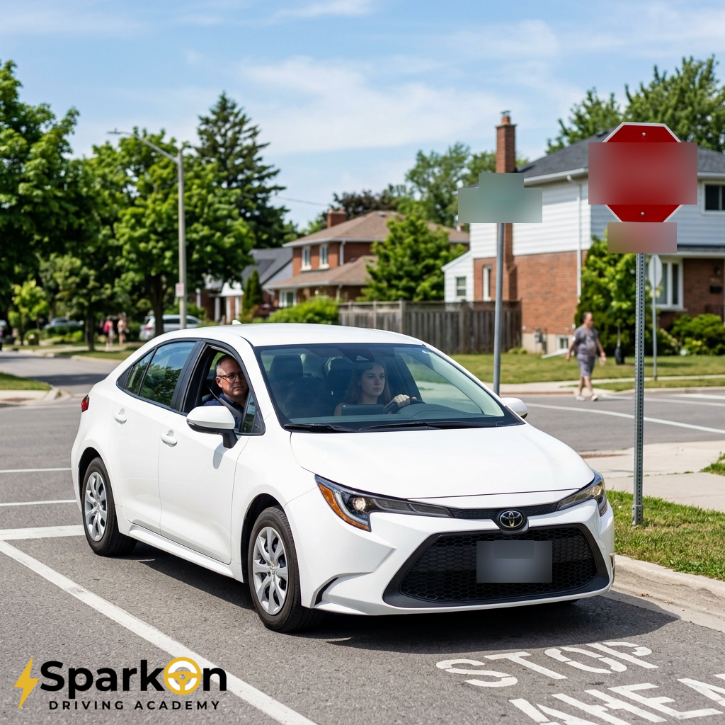 SparkOn Driving School vehicle - The 5 Most Common Mistakes on the G2 Road Test (And How to Avoid Them)