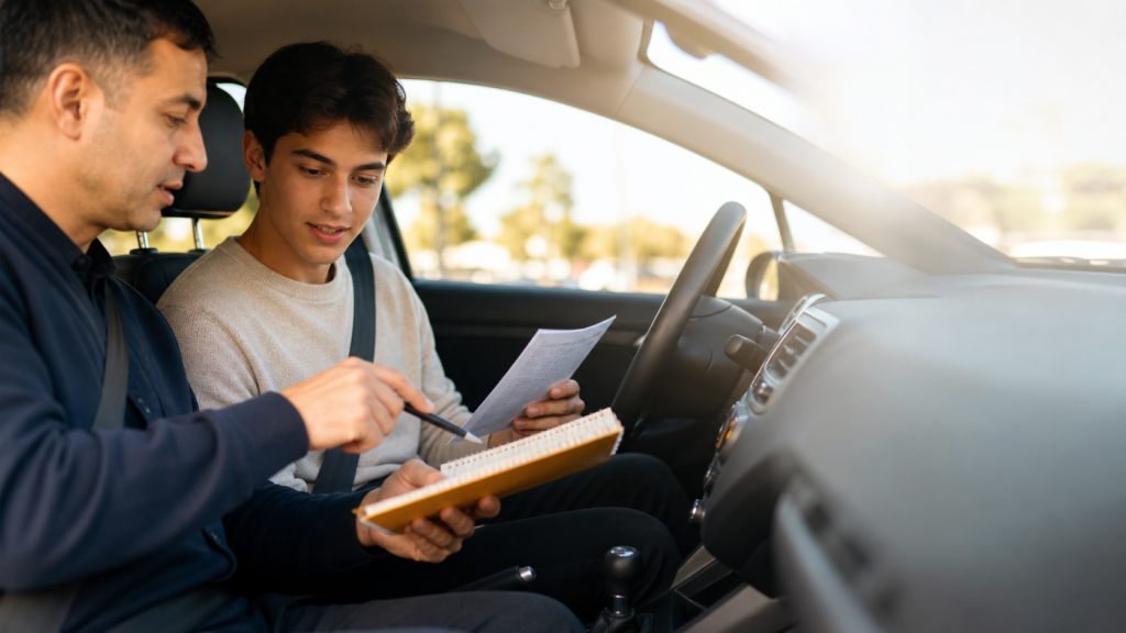 SparkOn Driving School vehicle - Ontario Demerit Points for G1 and G2 Drivers: What New Drivers Need to Know