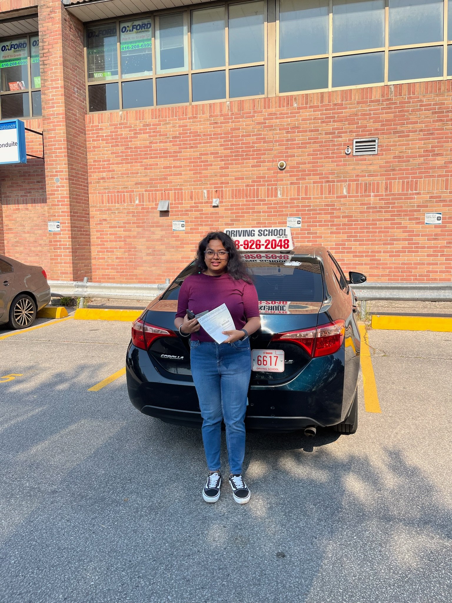 SparkOn driving student success photo