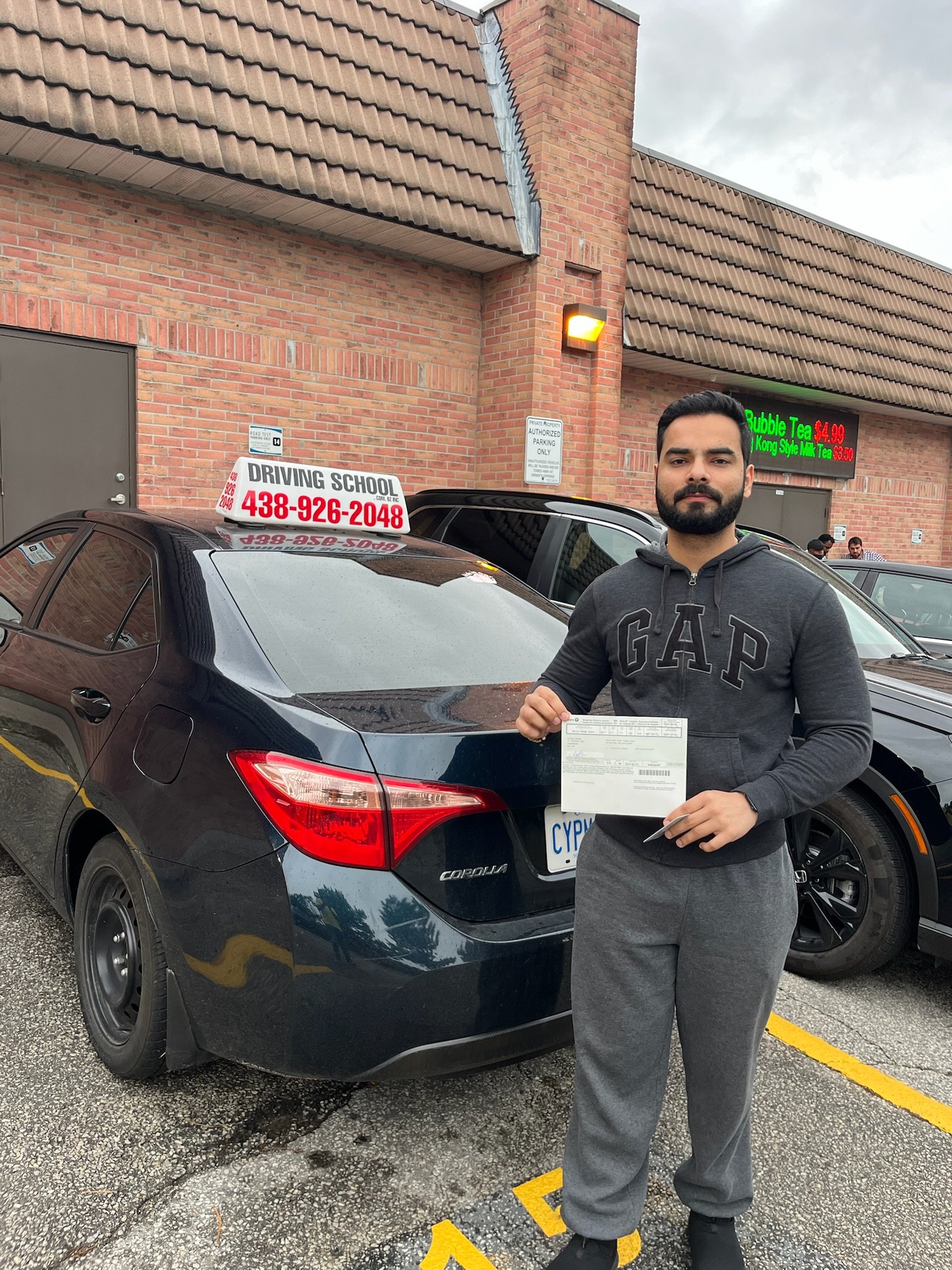 SparkOn driving student success photo