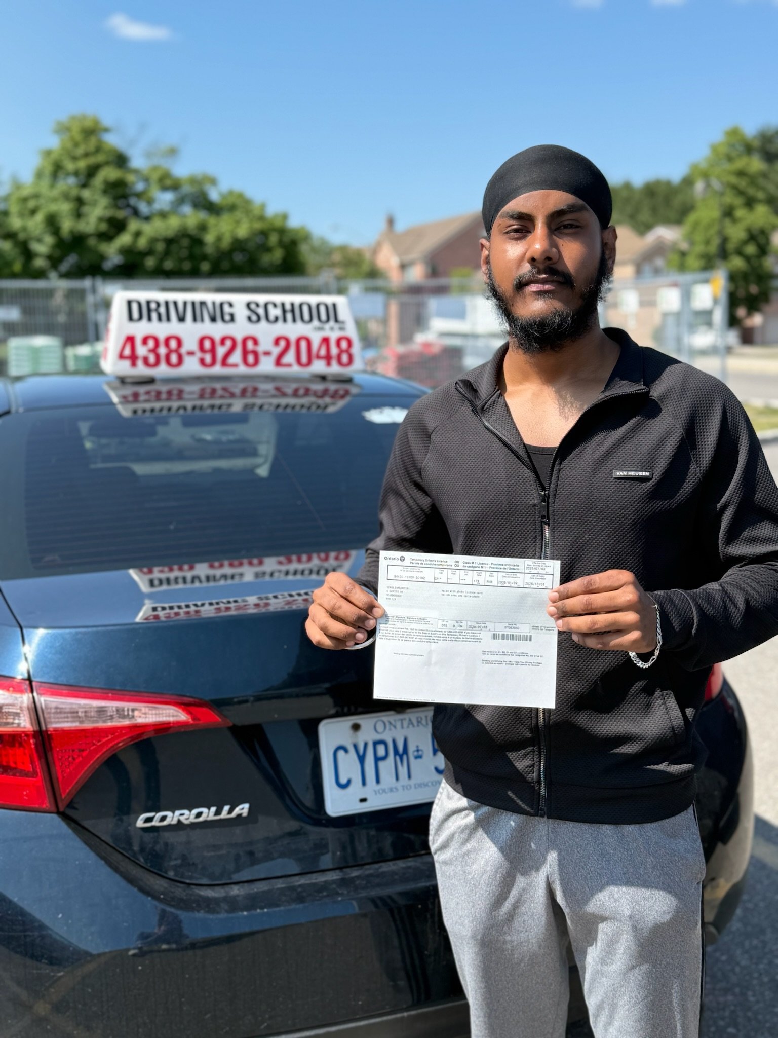 SparkOn driving student success photo