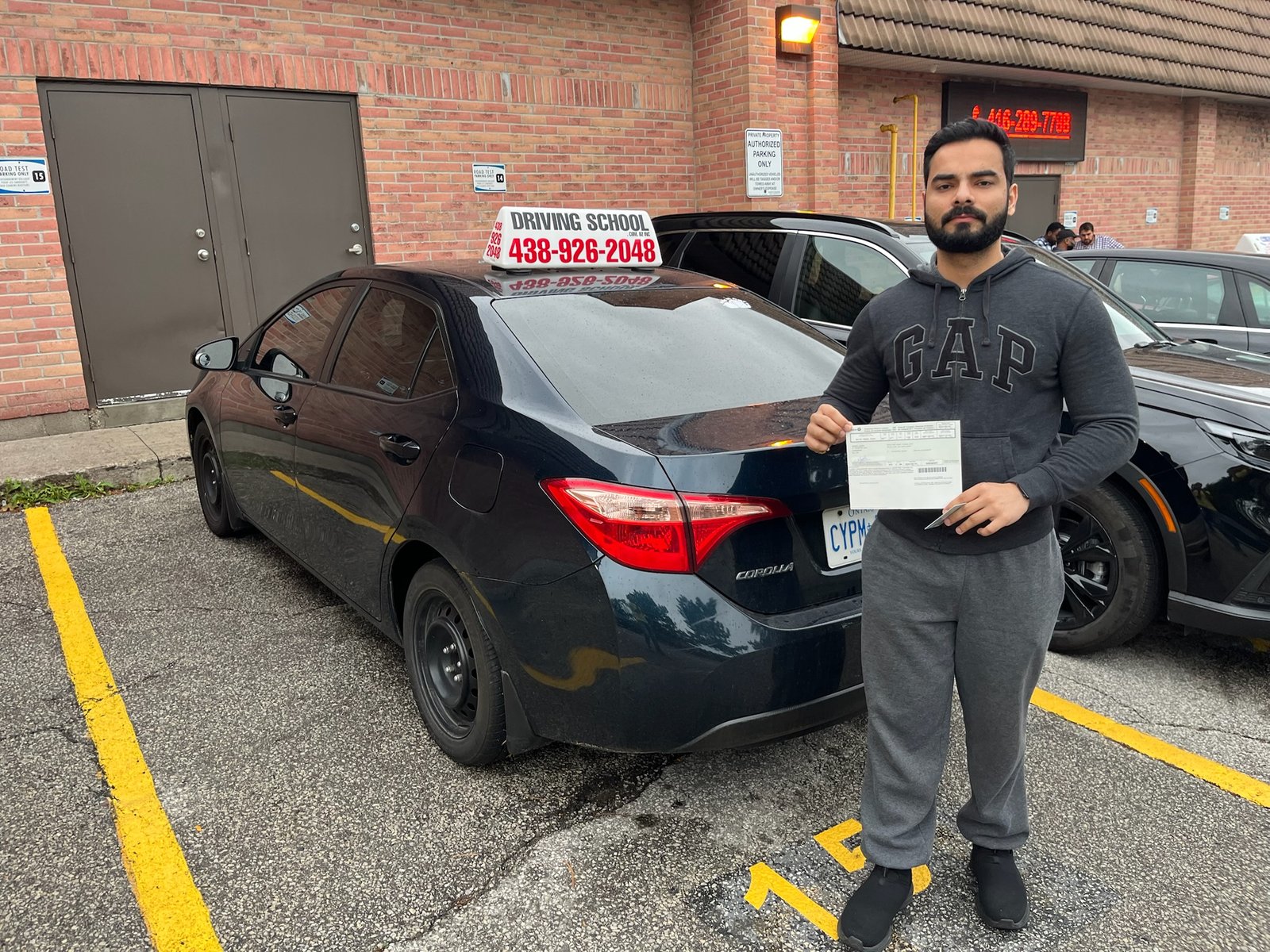 SparkOn driving student success photo