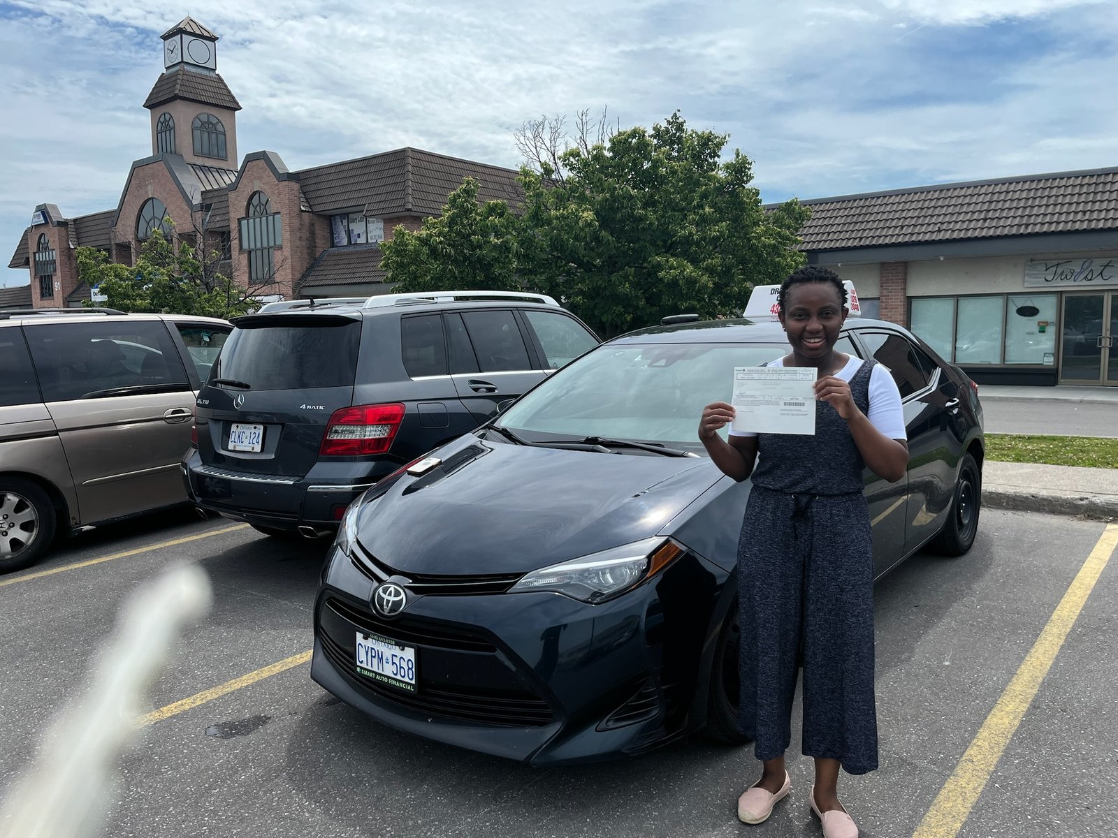 SparkOn driving student success photo