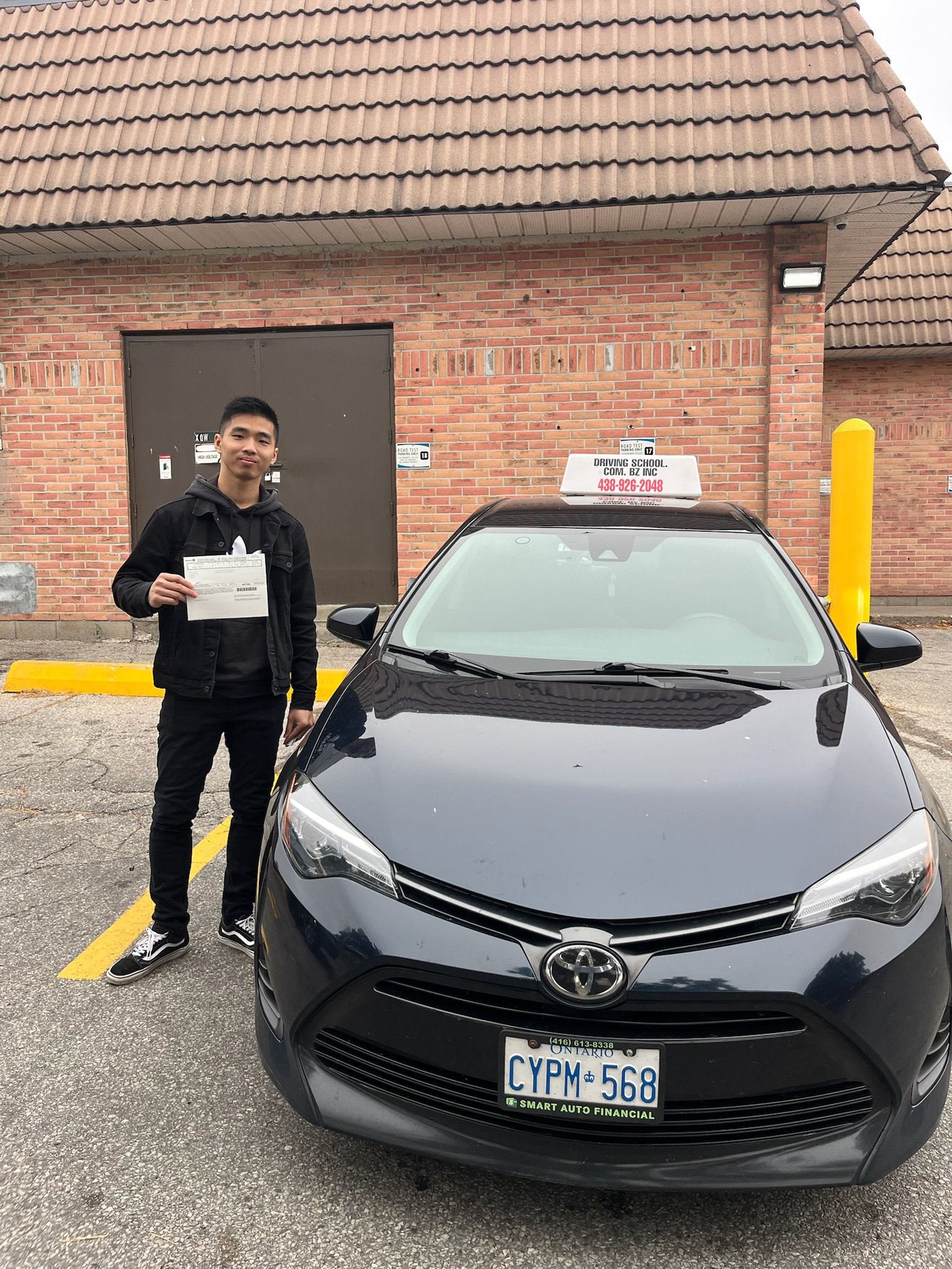 SparkOn driving student success photo