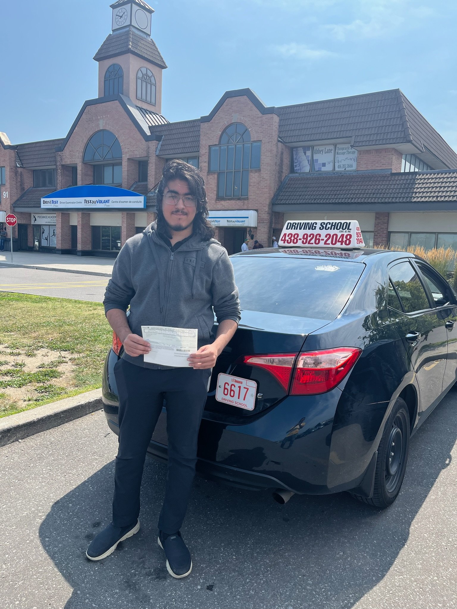SparkOn driving student success photo