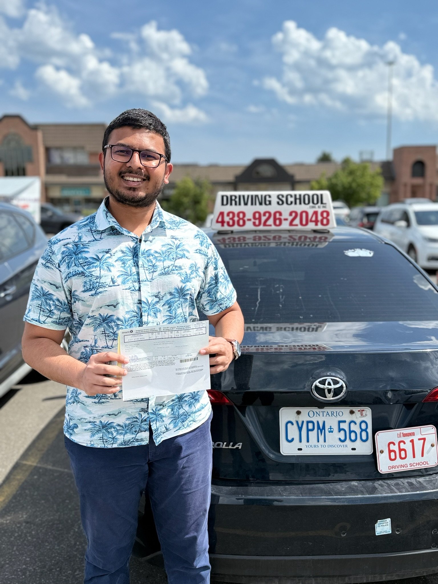 SparkOn driving student success photo