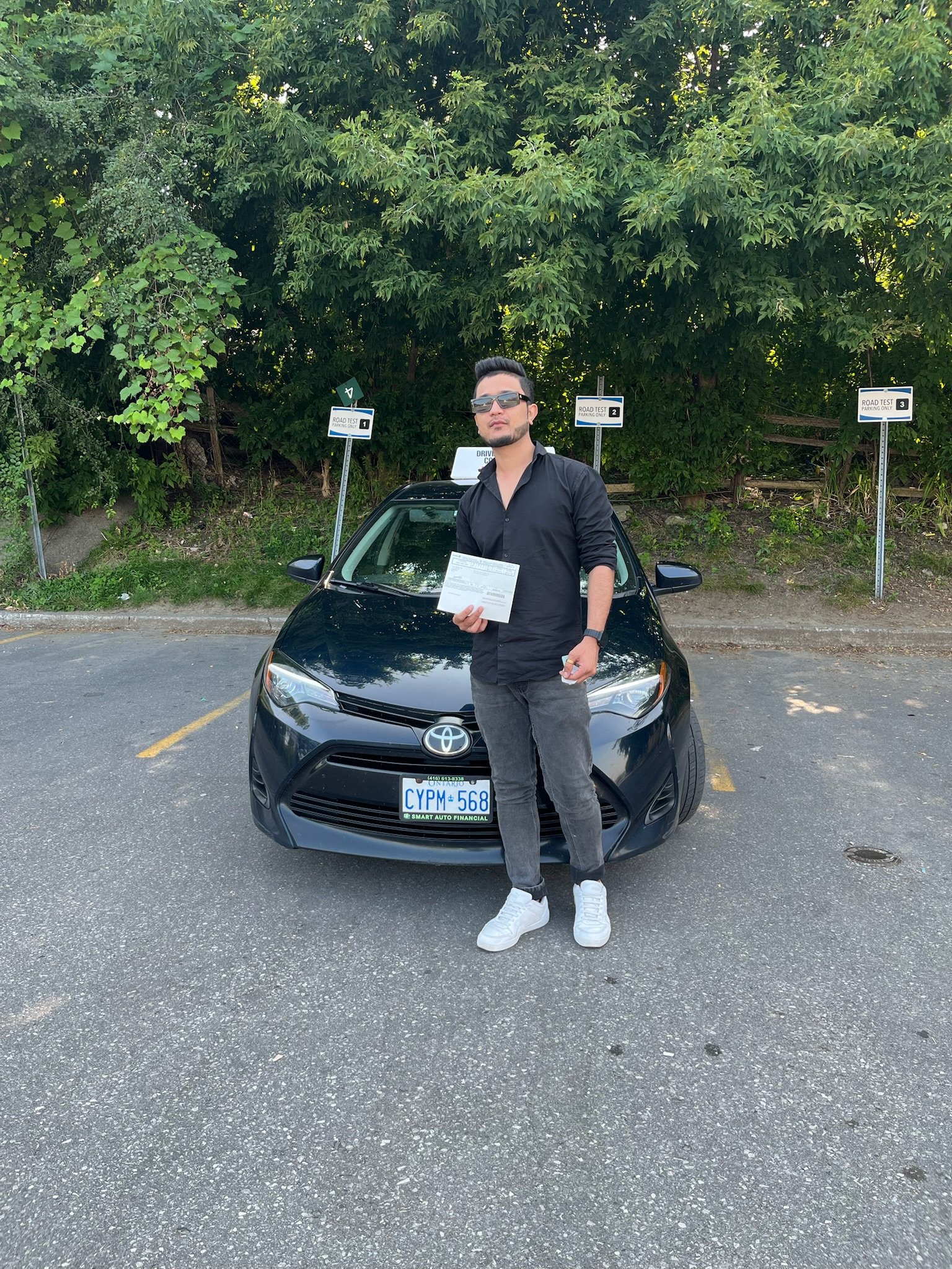 SparkOn driving student success photo