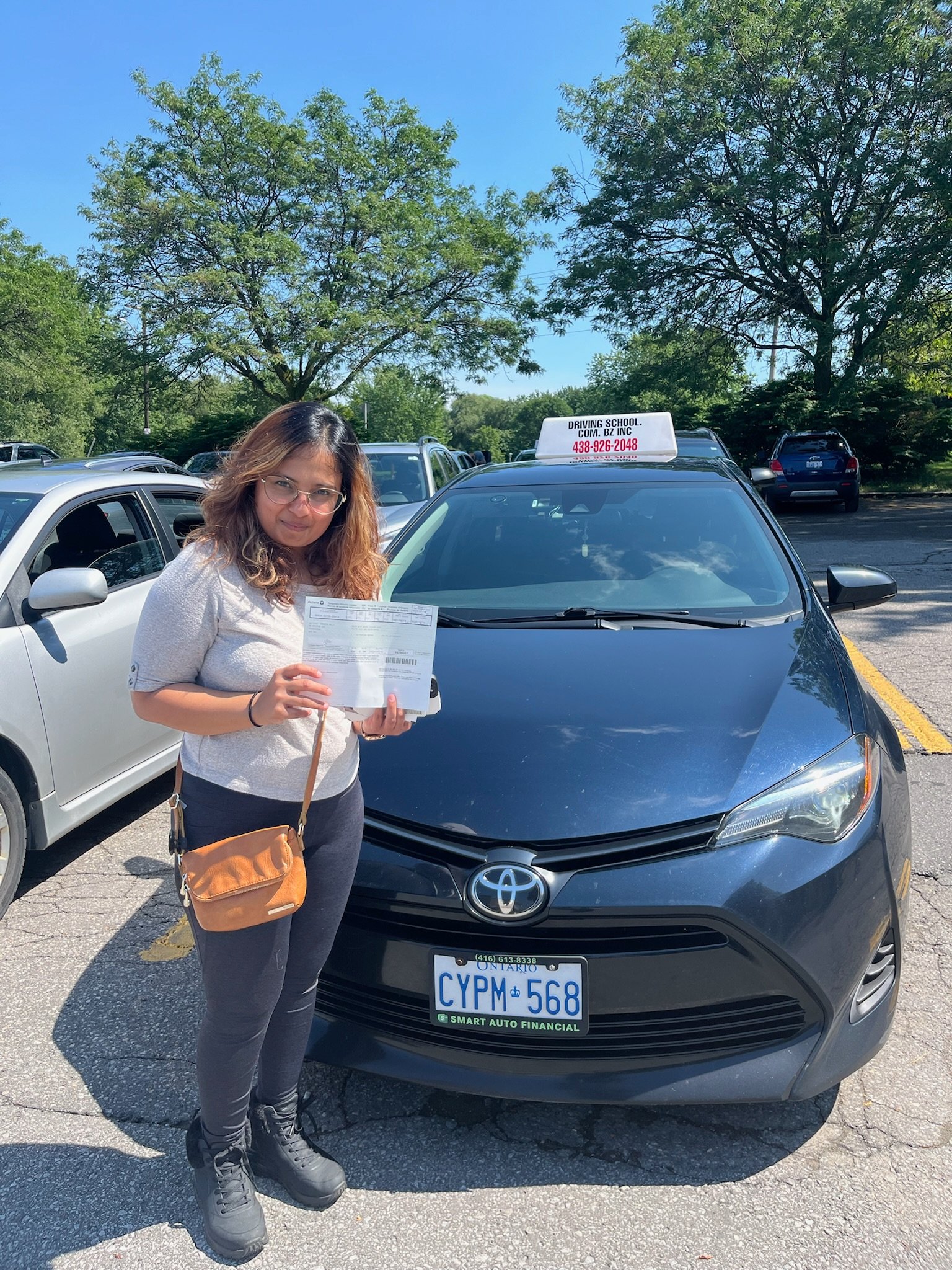 SparkOn driving student success photo