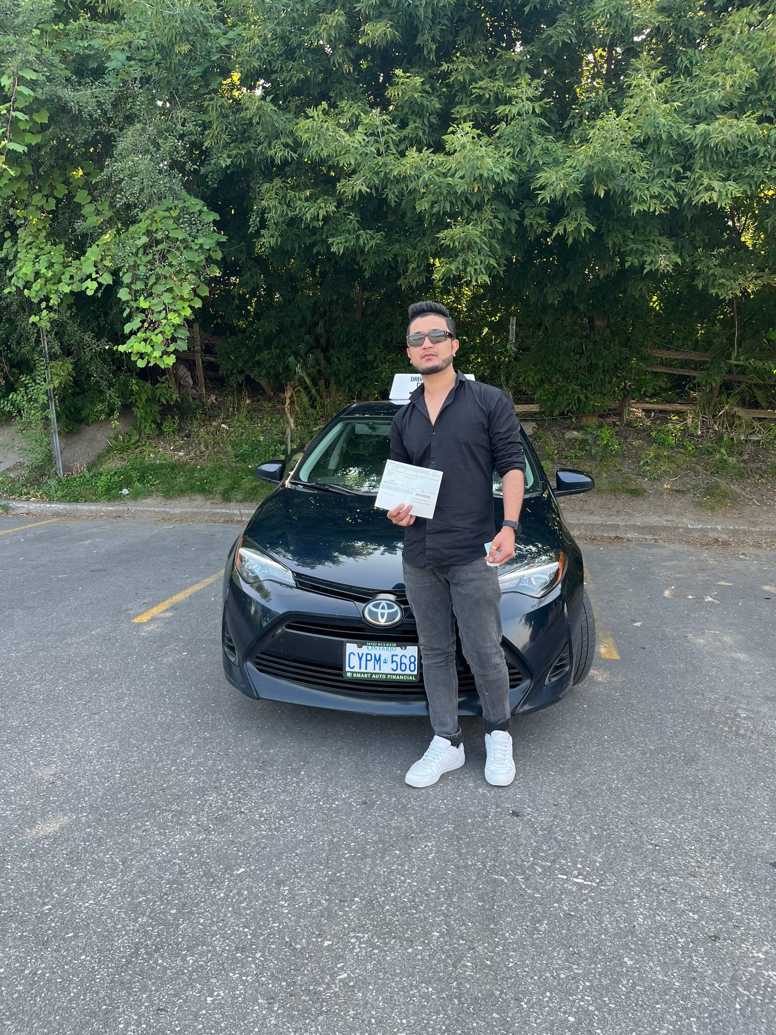 SparkOn driving student success photo