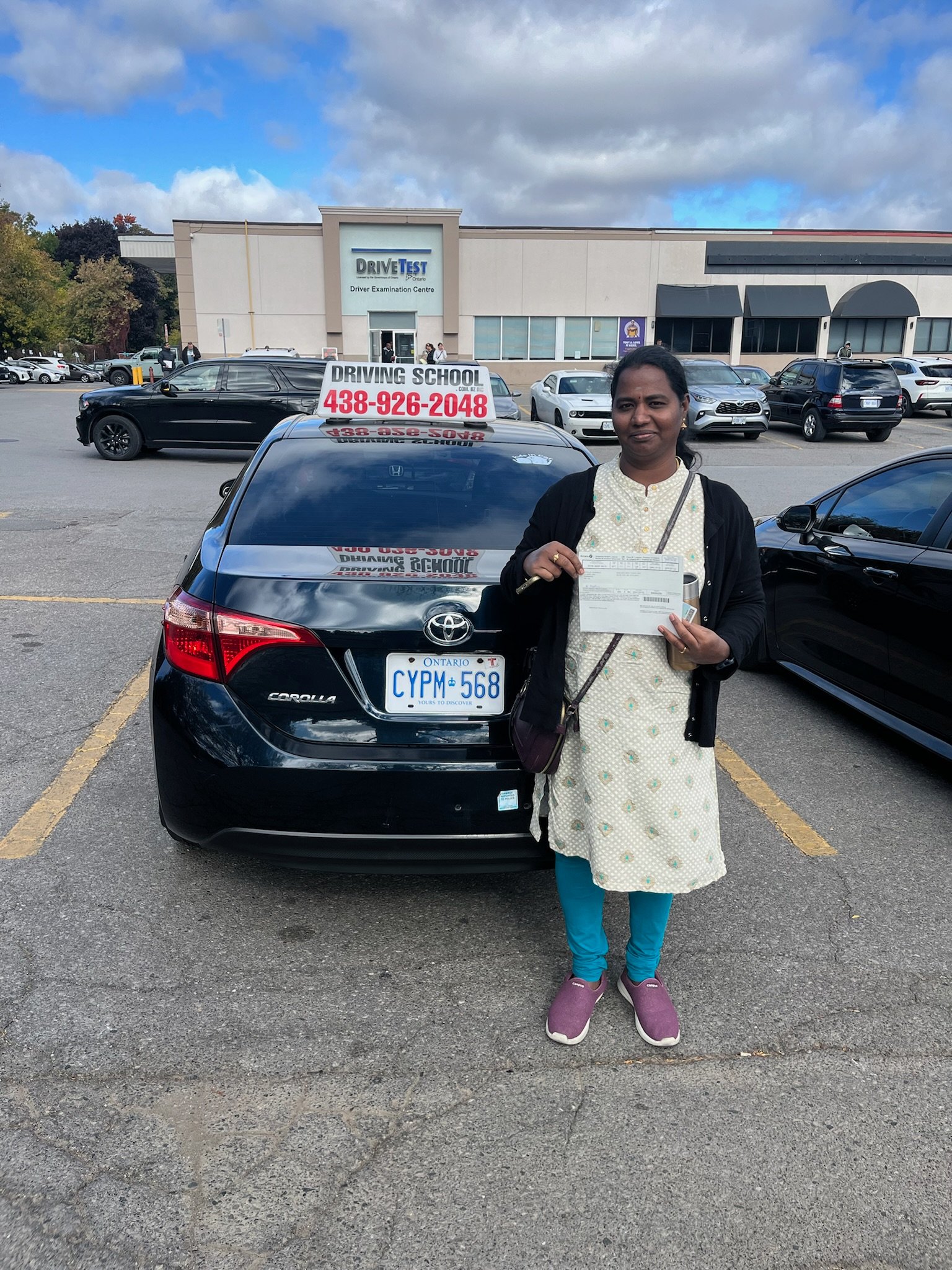SparkOn driving student success photo