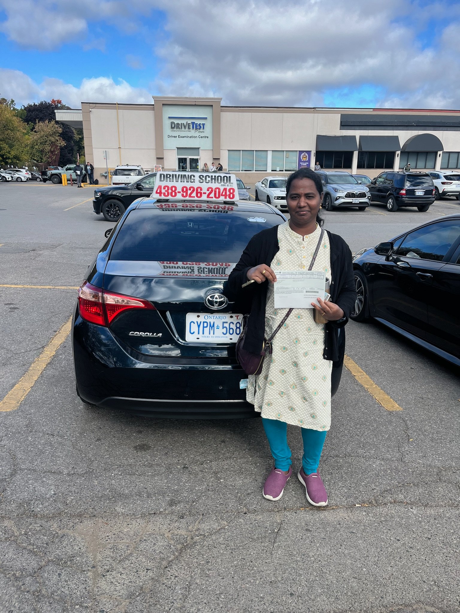 SparkOn driving student success photo