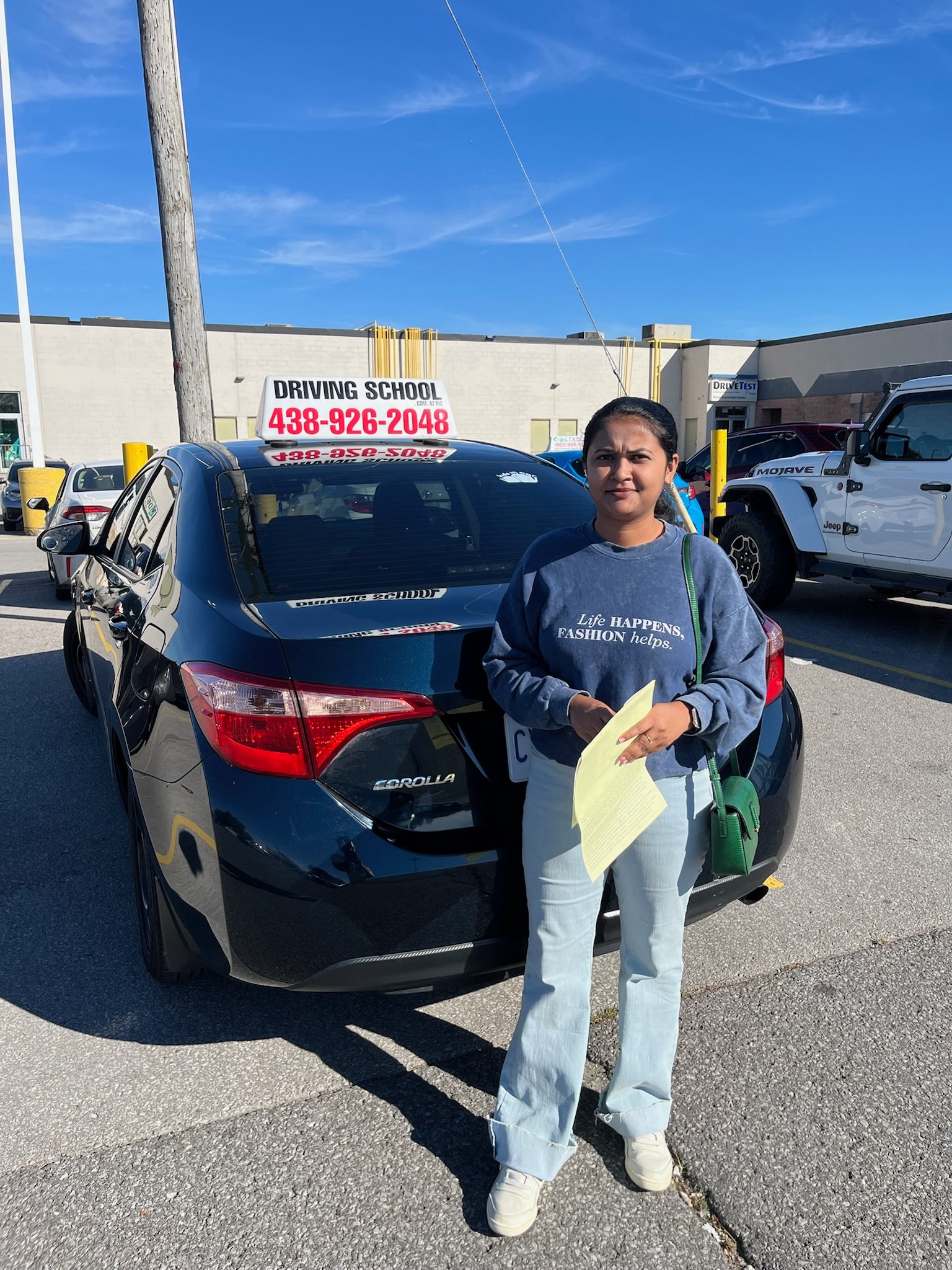 SparkOn driving student success photo
