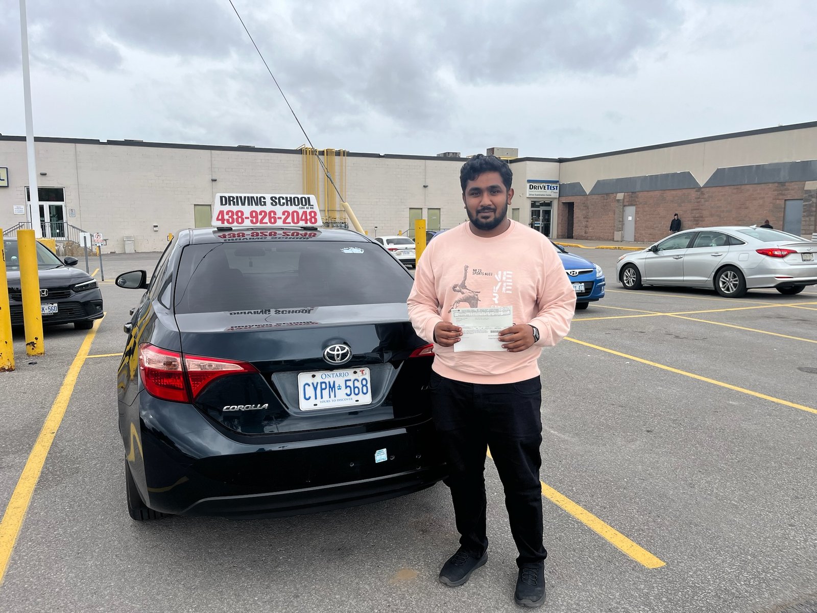 SparkOn driving student success photo