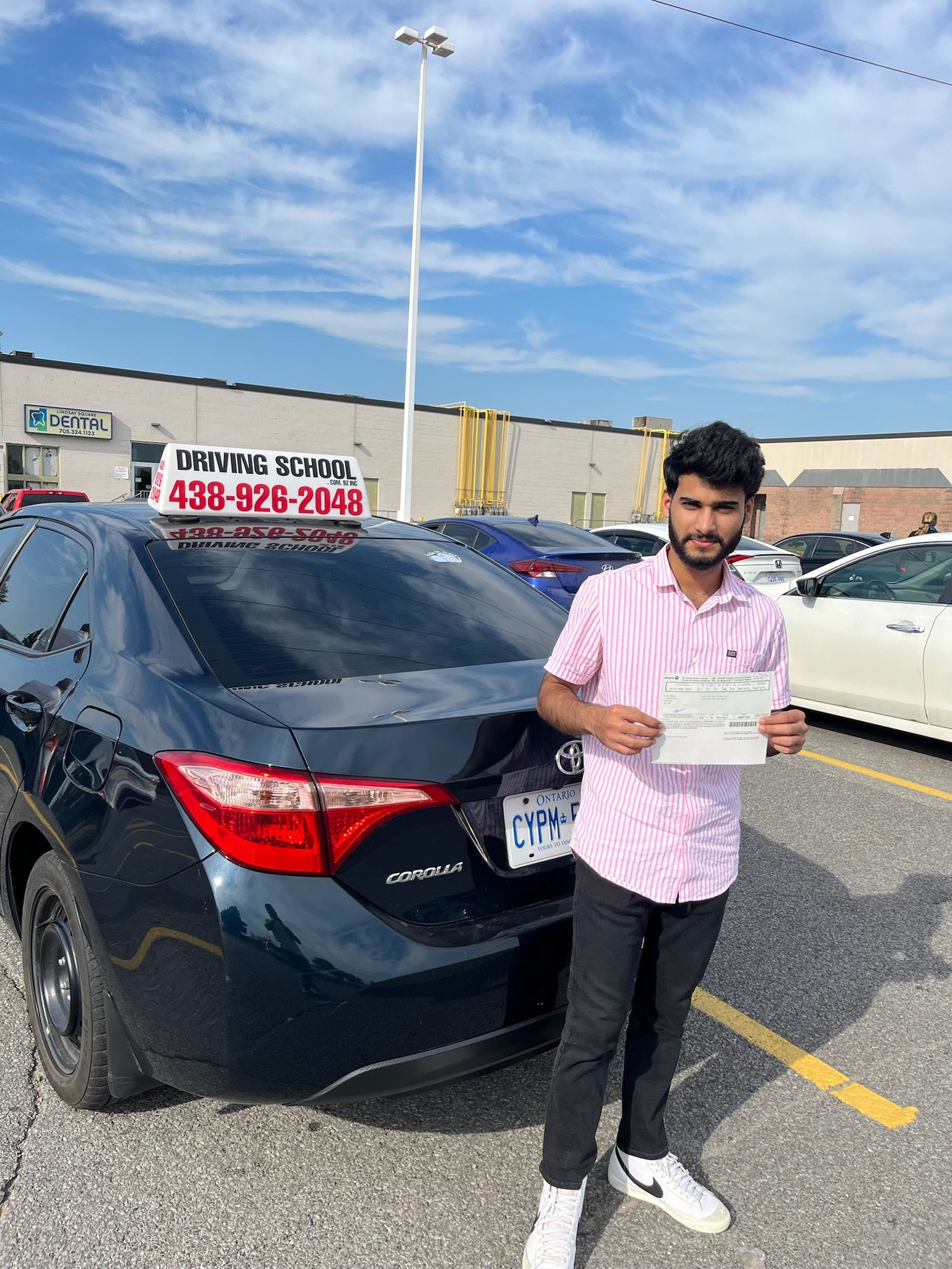 SparkOn driving student success photo