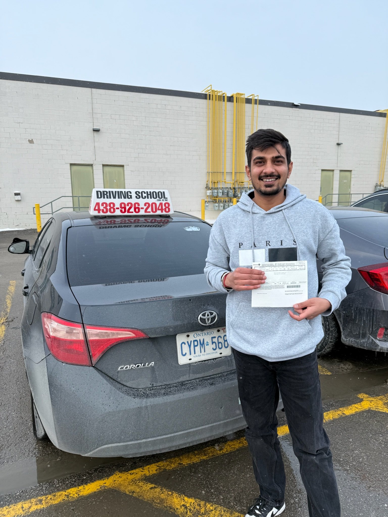 SparkOn driving student success photo