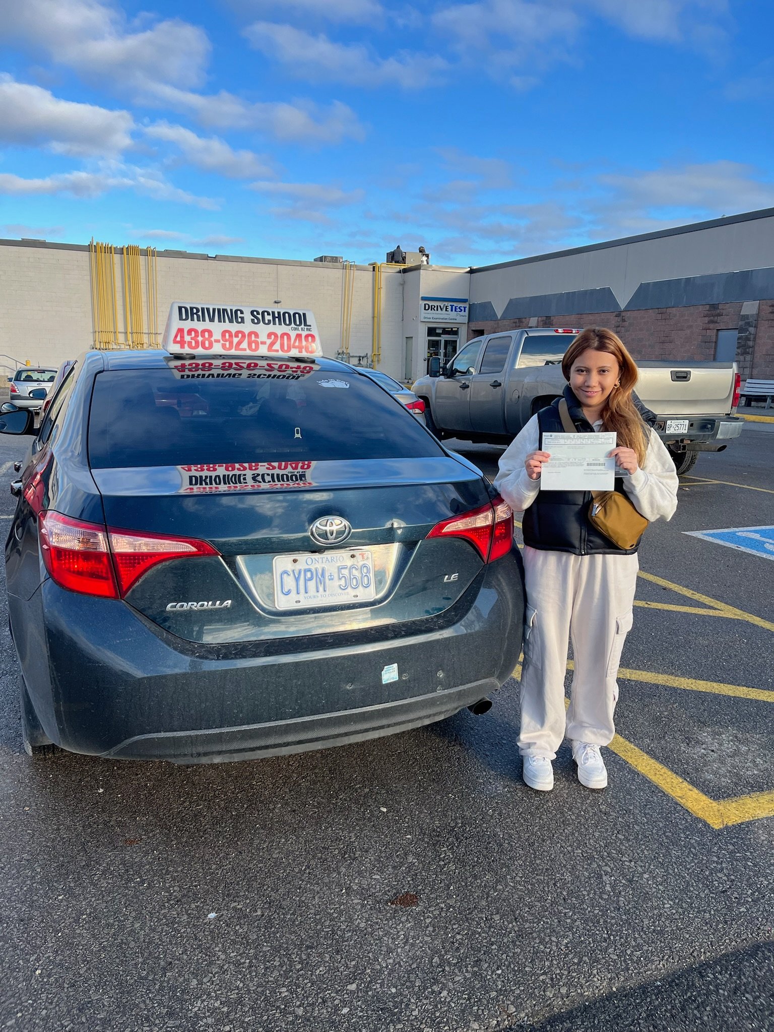 SparkOn driving student success photo