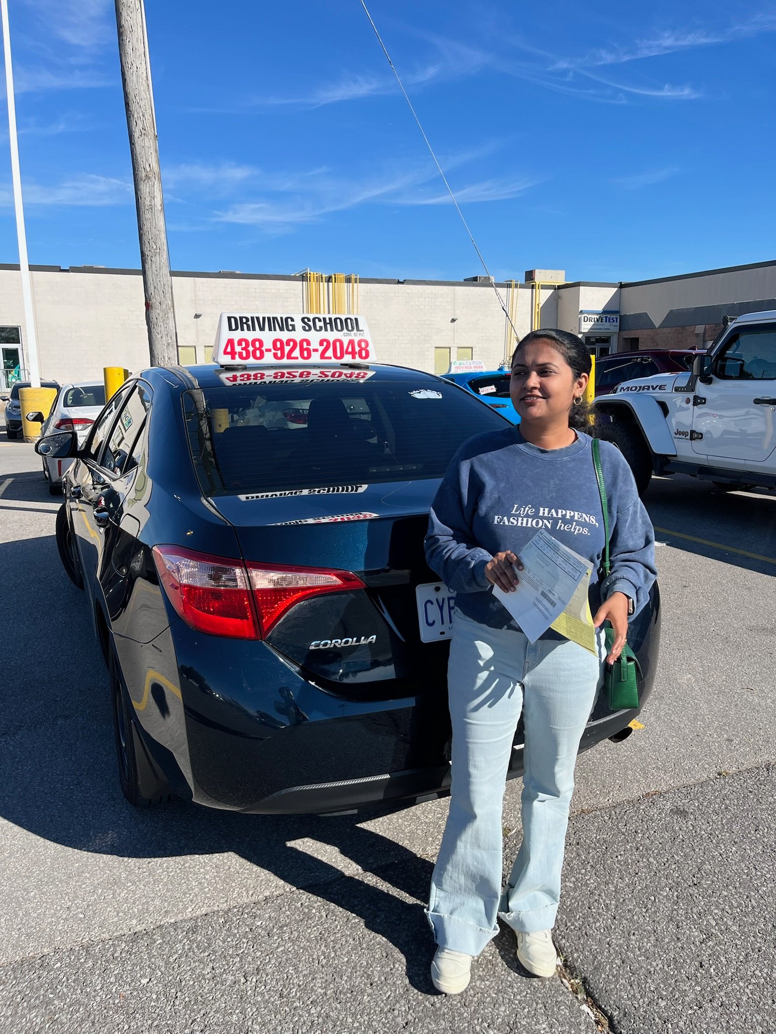 SparkOn driving student success photo