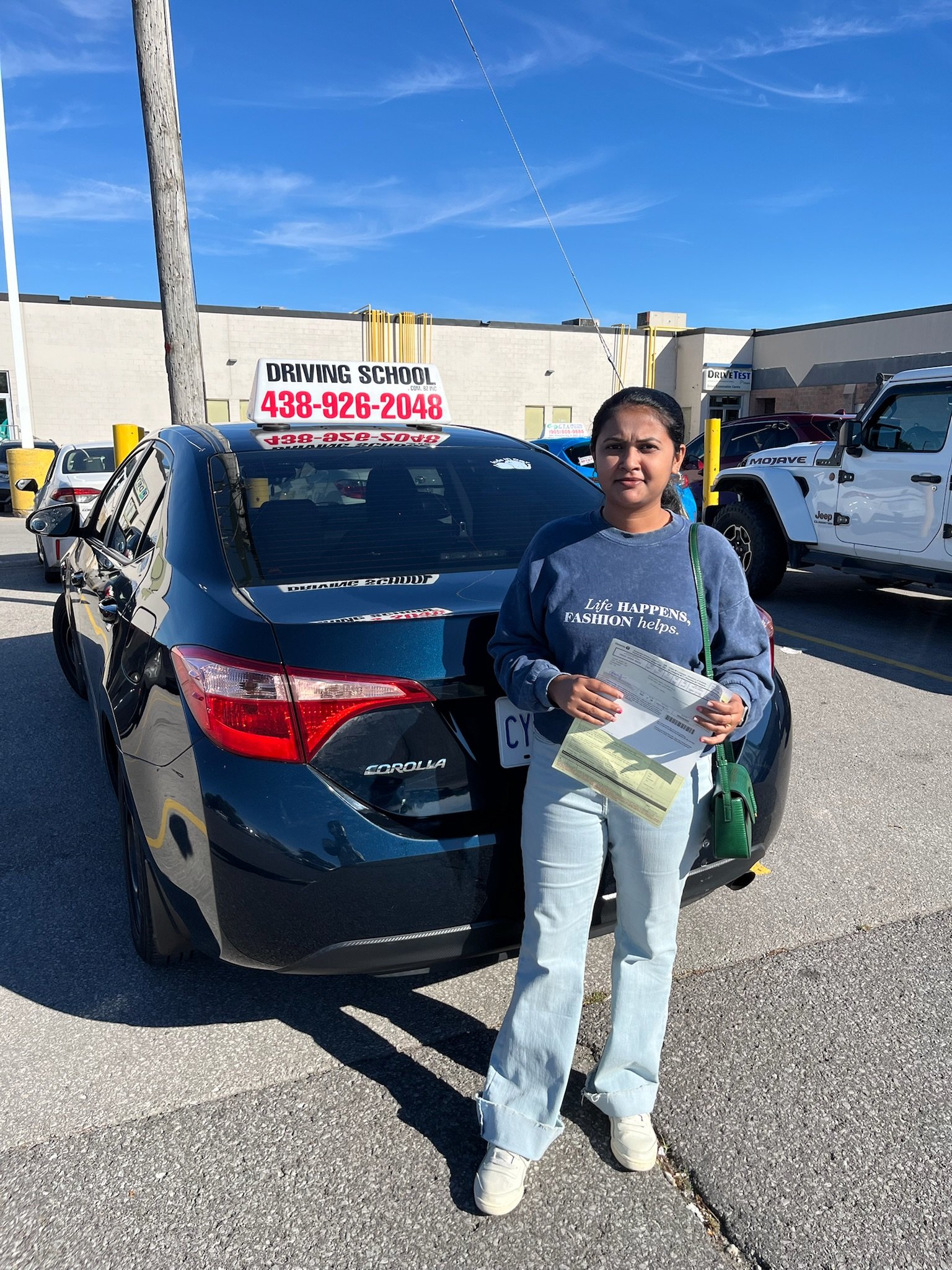 SparkOn driving student success photo