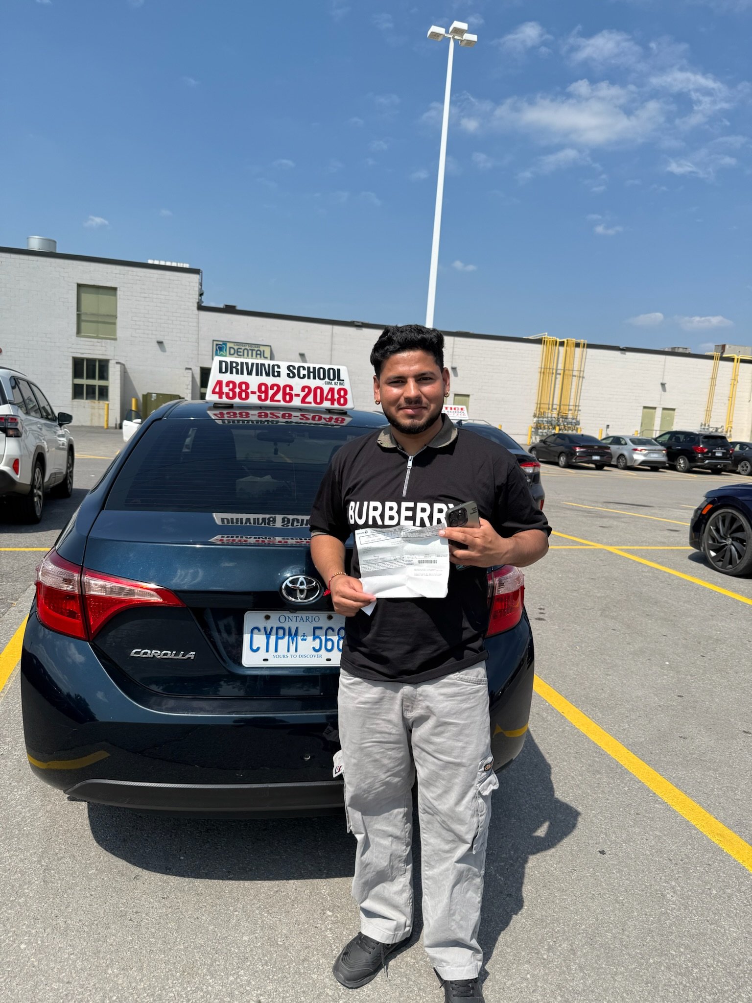 SparkOn driving student success photo