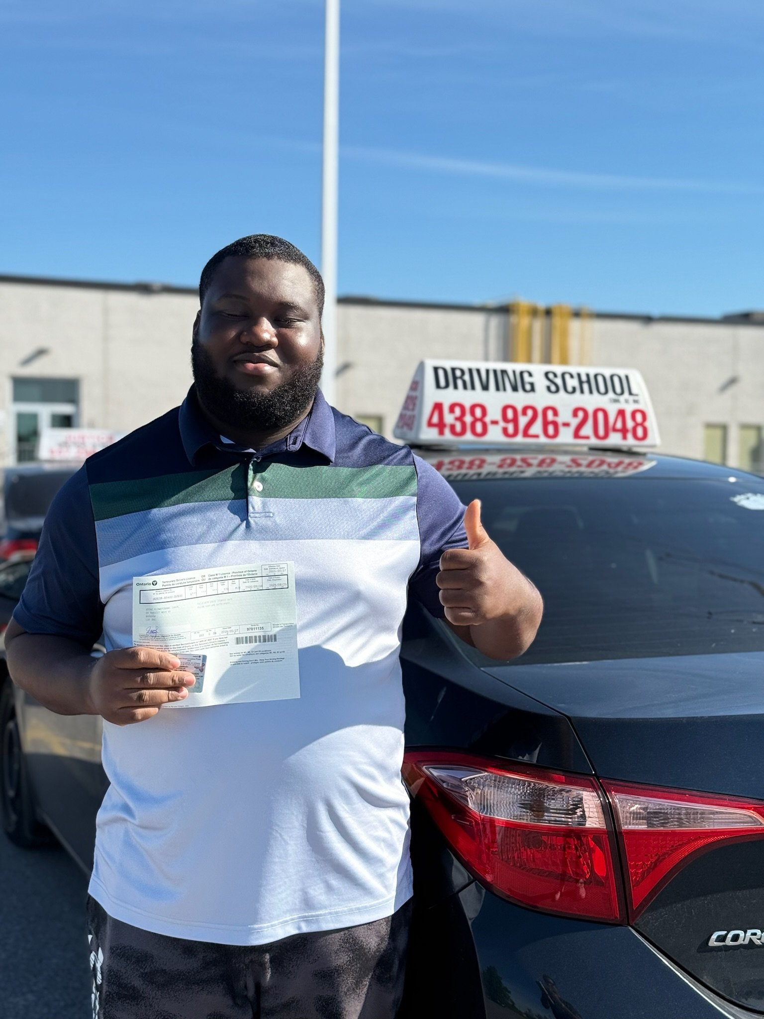 SparkOn driving student success photo