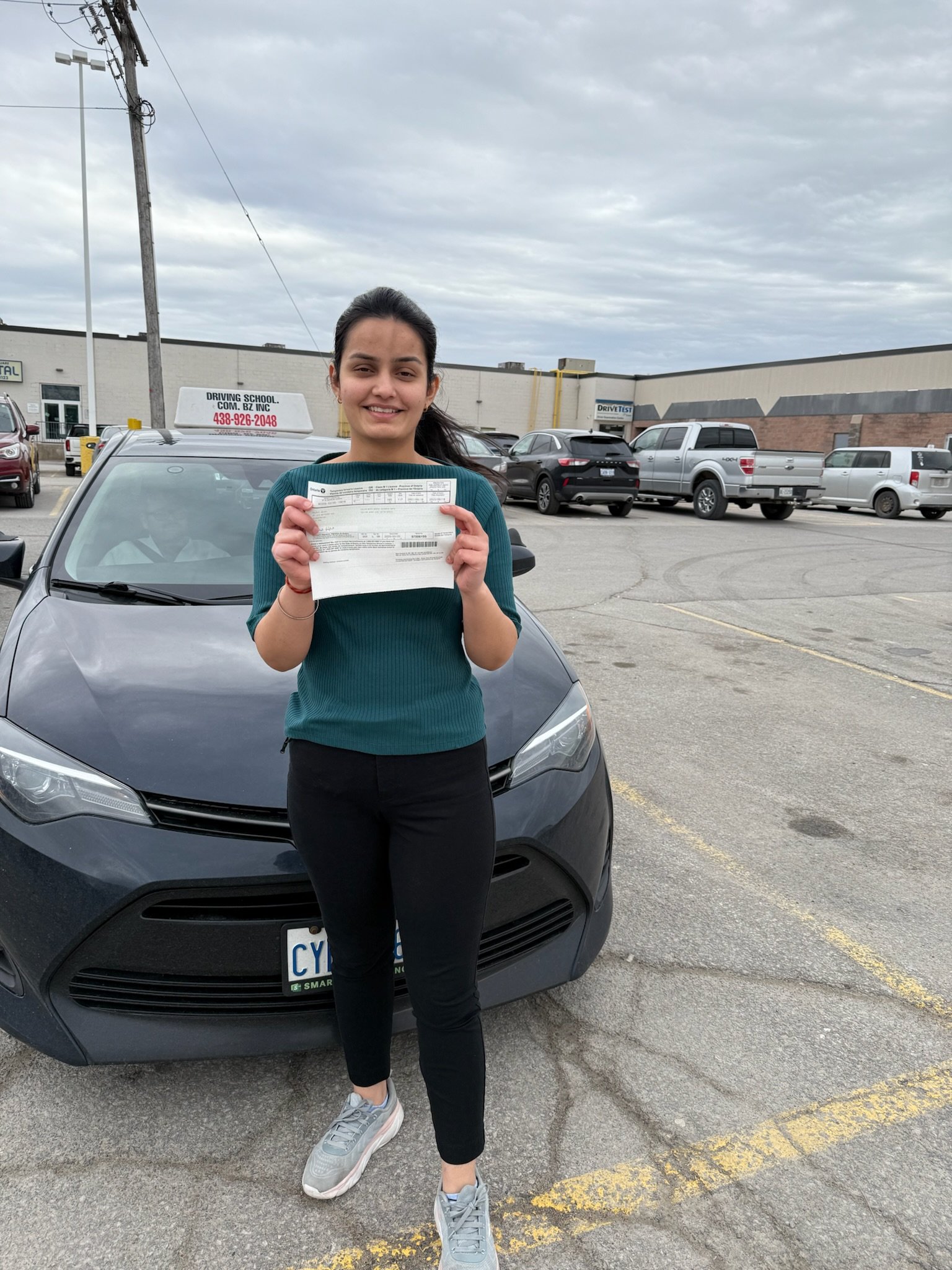SparkOn driving student success photo