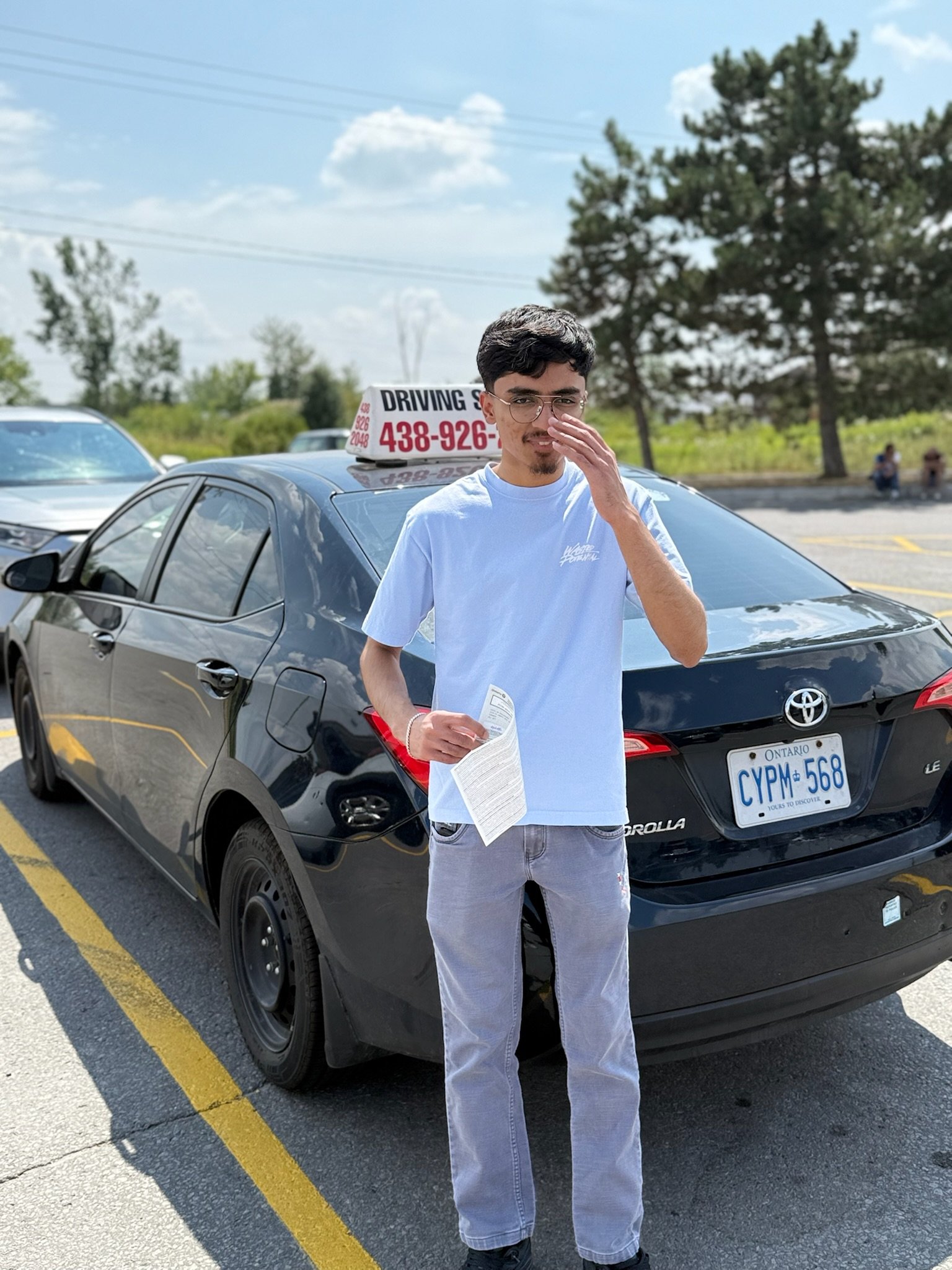 SparkOn driving student success photo