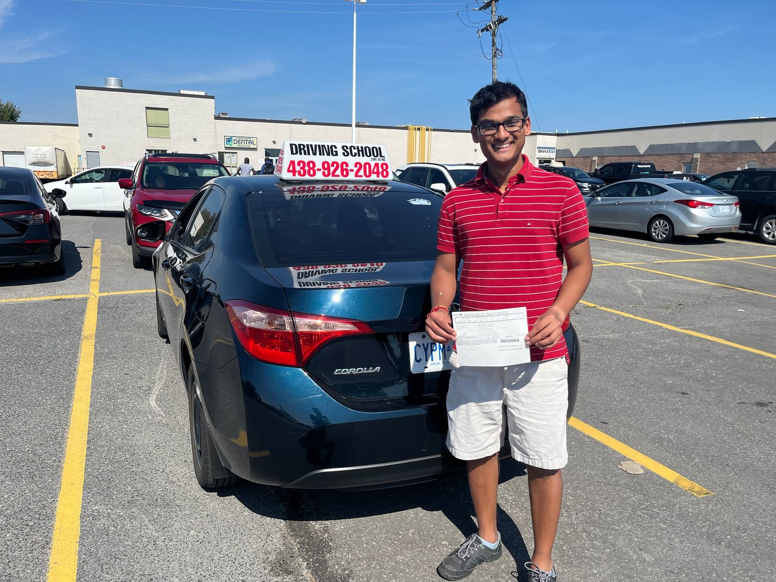 SparkOn driving student success photo