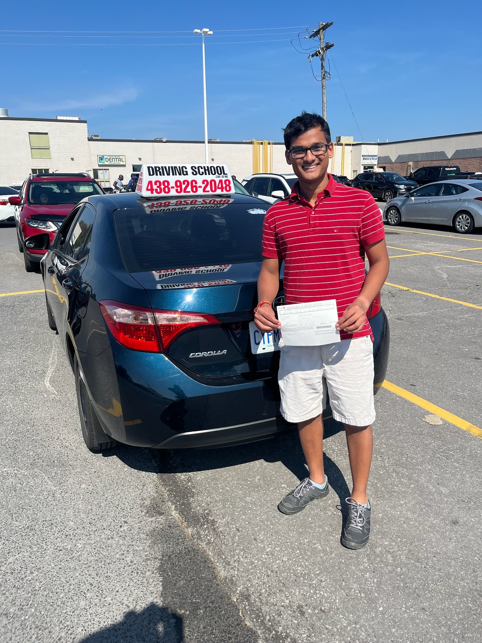 SparkOn driving student success photo