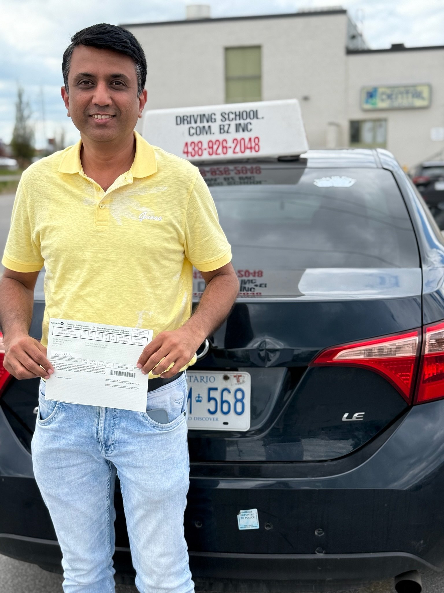 SparkOn driving student success photo
