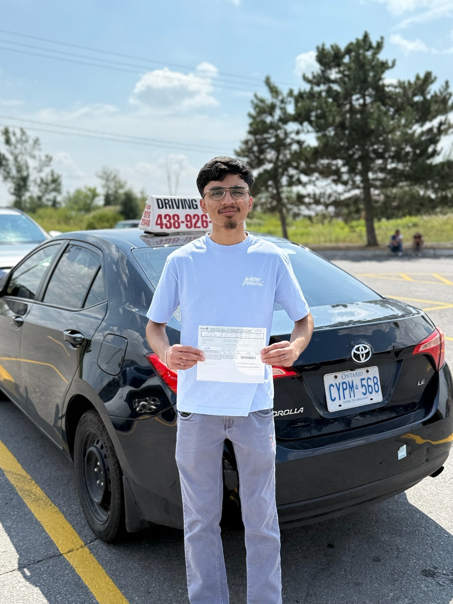 SparkOn driving student success photo