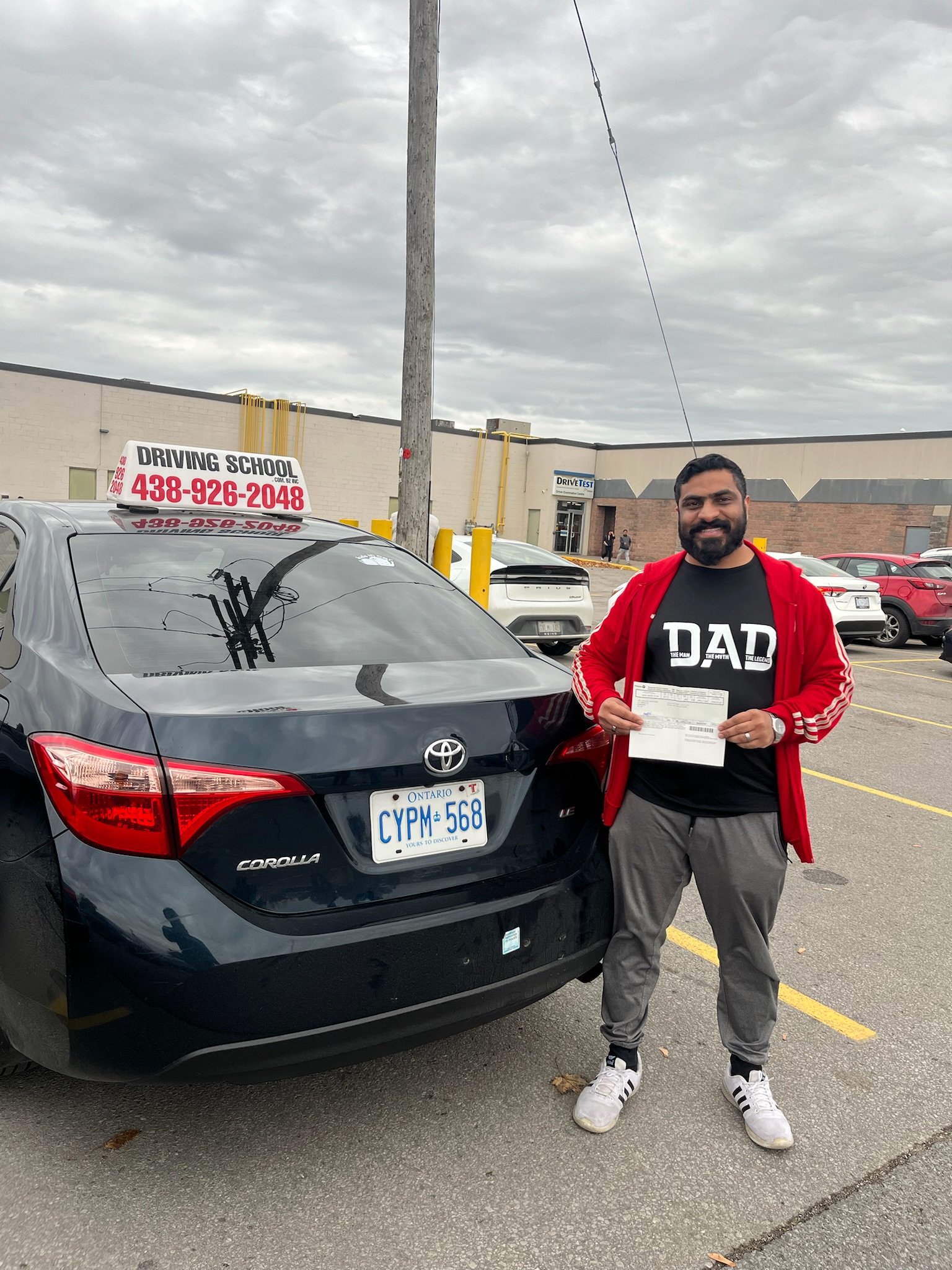 SparkOn driving student success photo