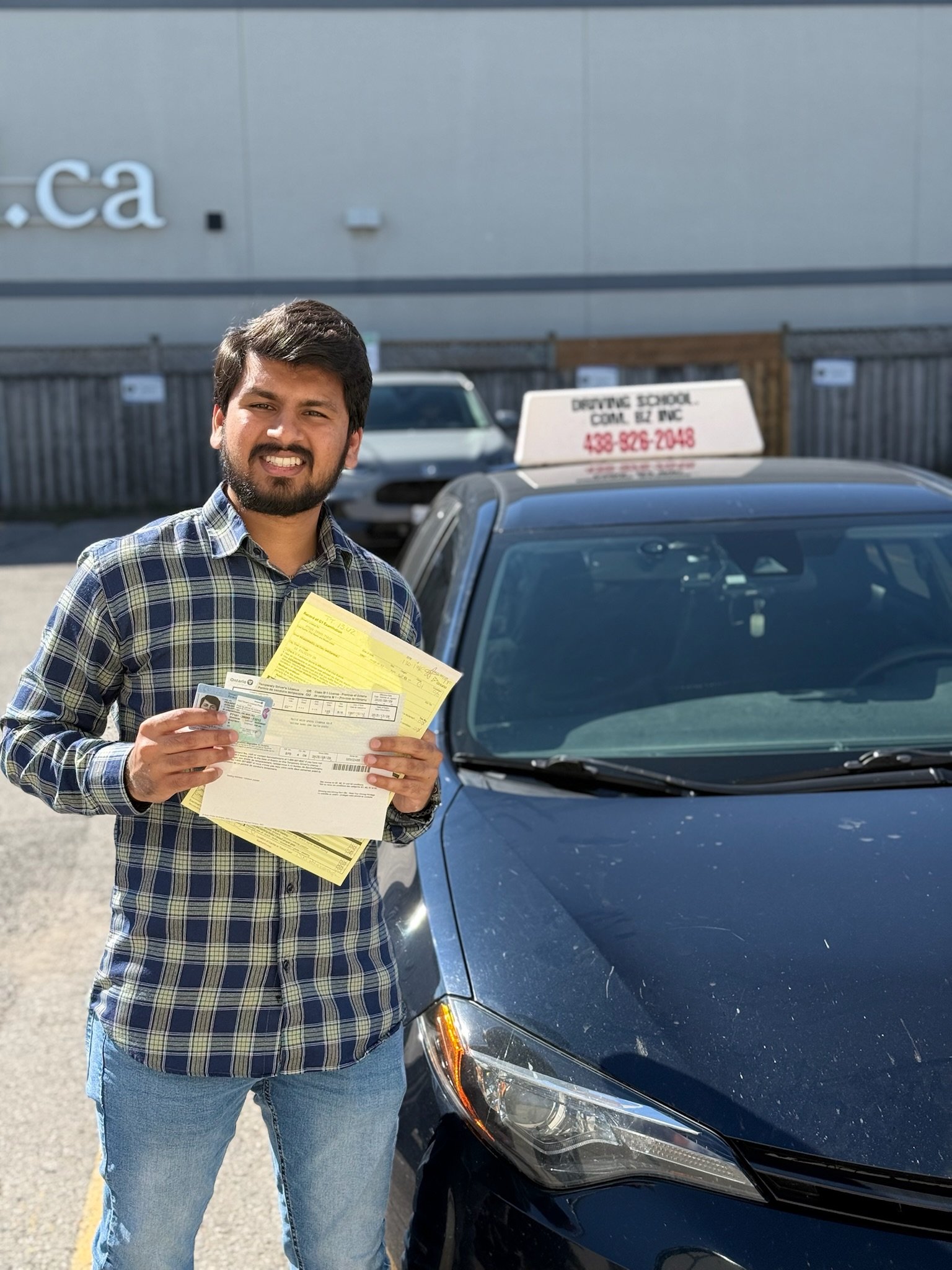 SparkOn driving student success photo