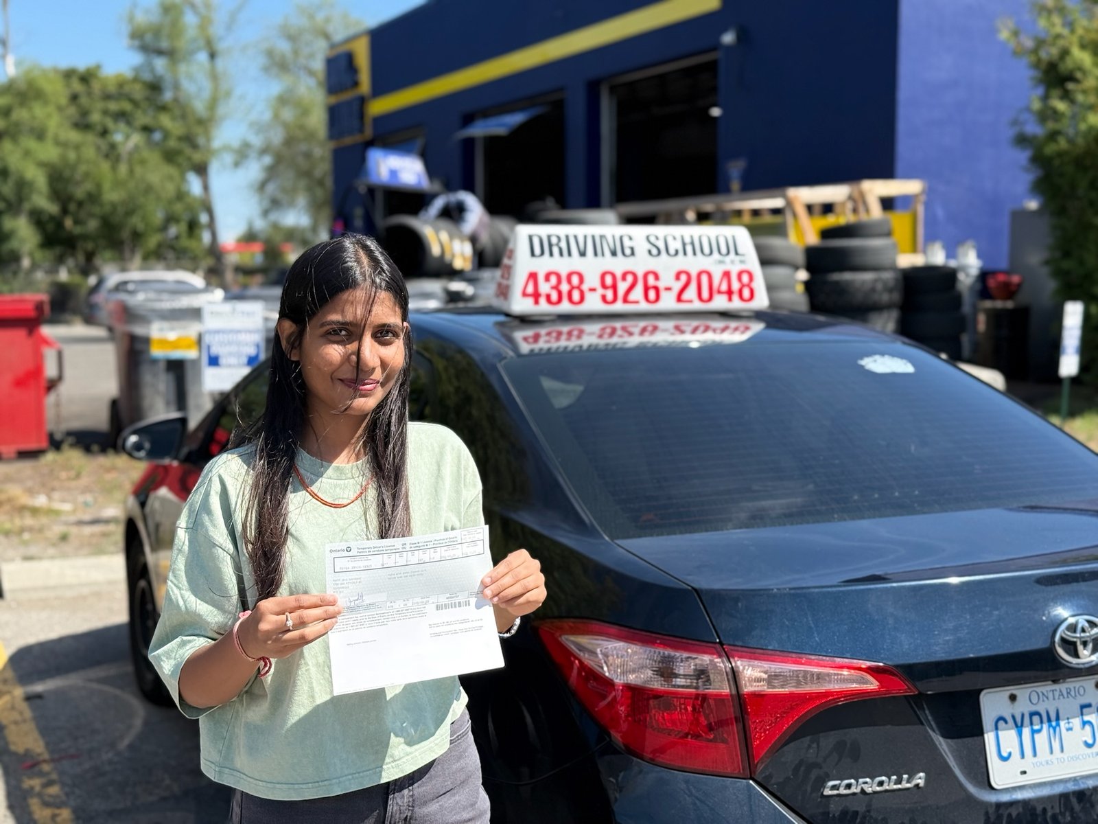 SparkOn driving student success photo