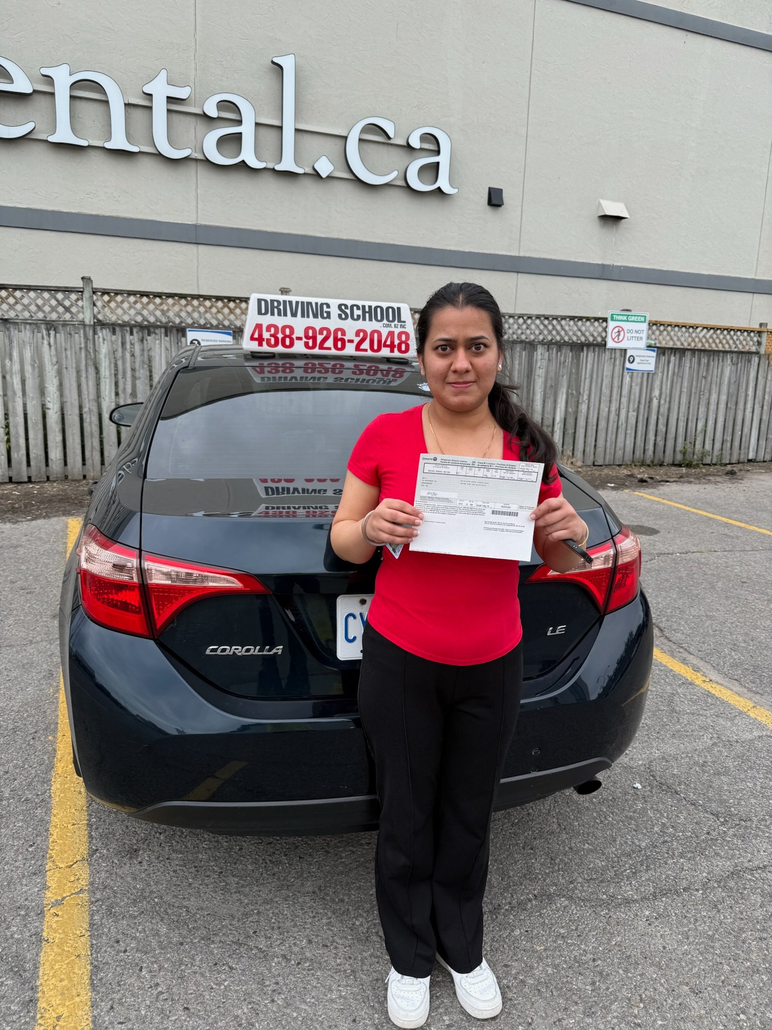 SparkOn driving student success photo