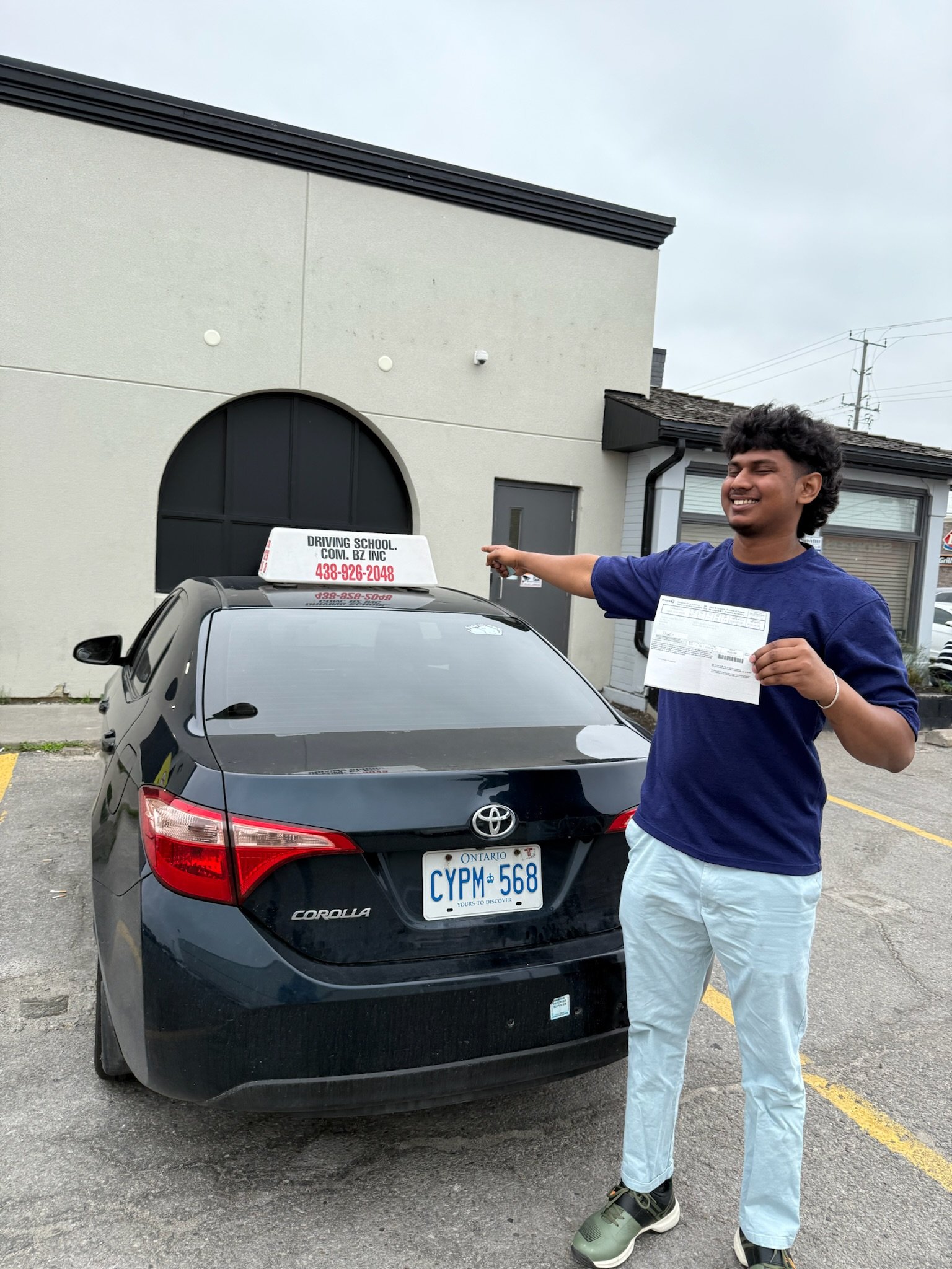 SparkOn driving student success photo