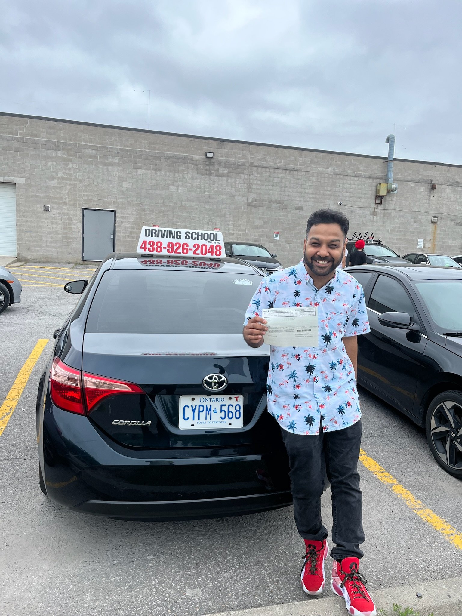 SparkOn driving student success photo