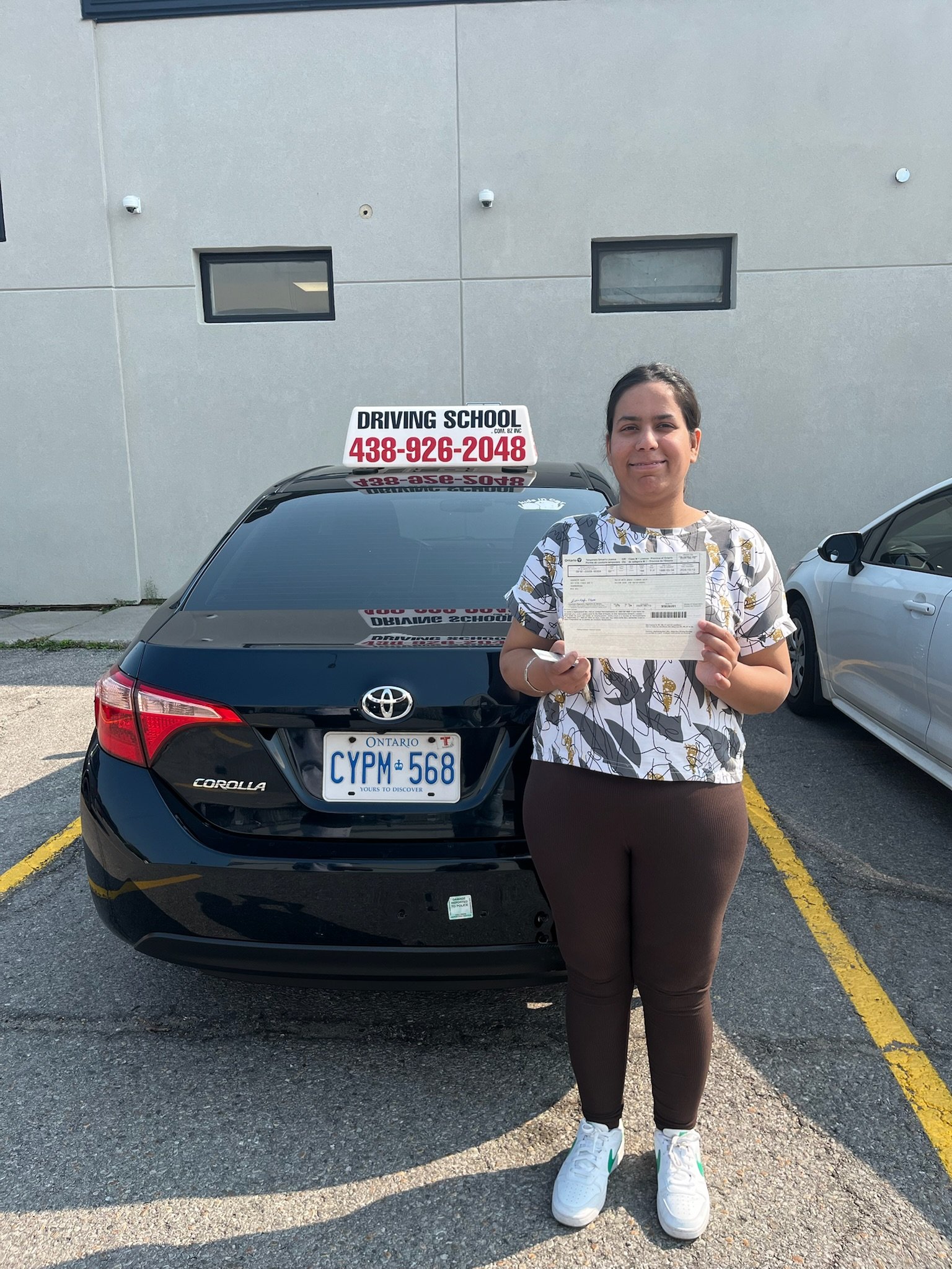 SparkOn driving student success photo