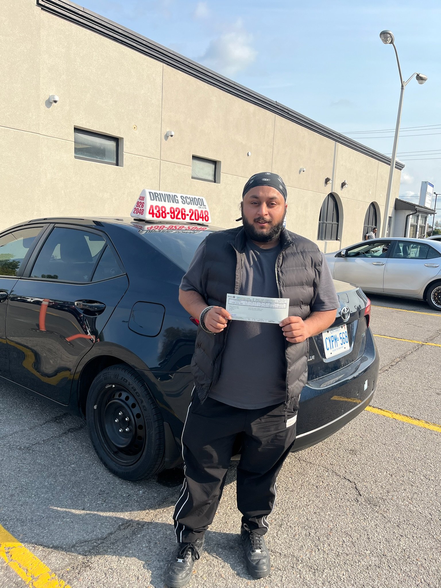 SparkOn driving student success photo