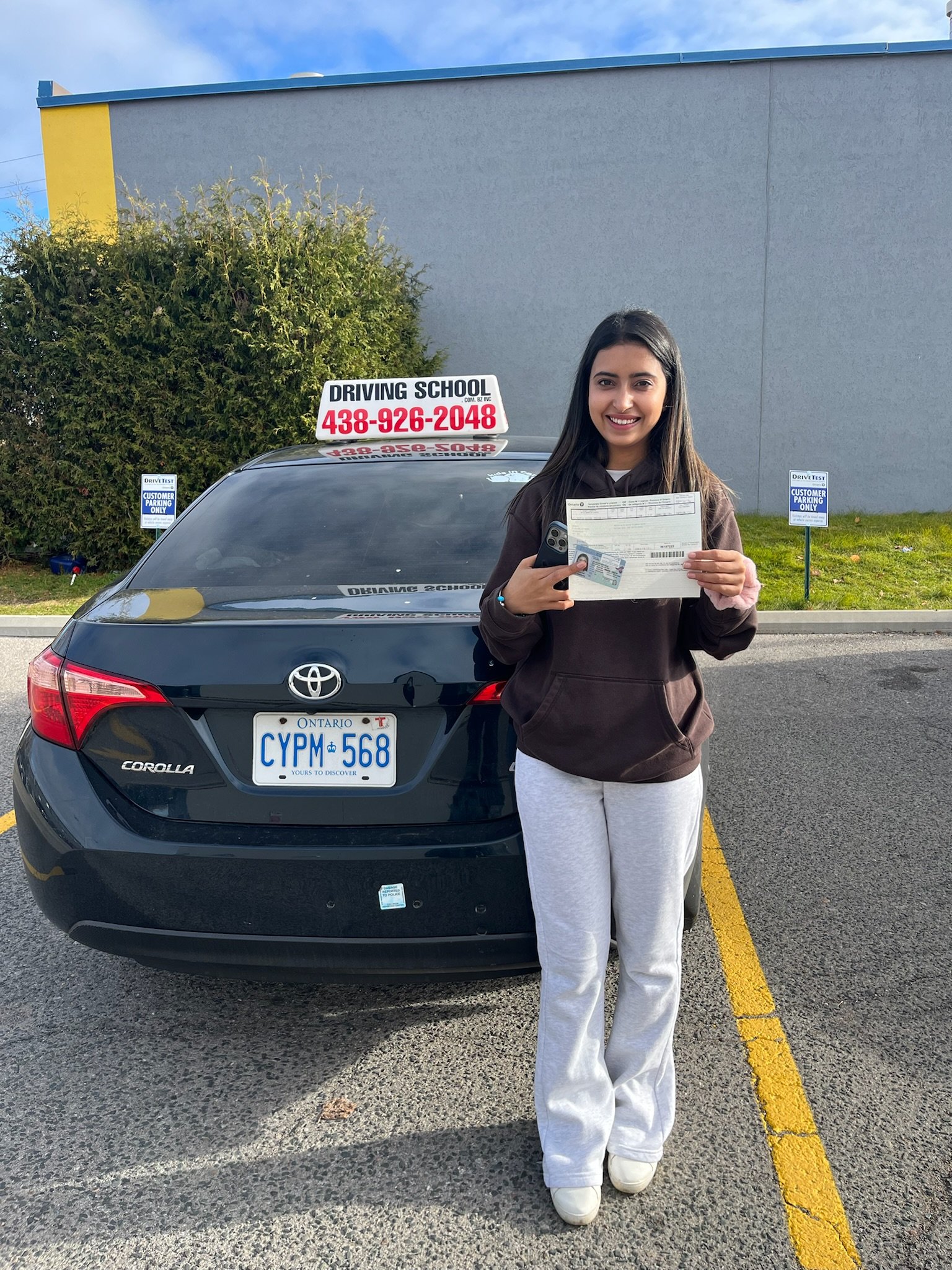 SparkOn driving student success photo