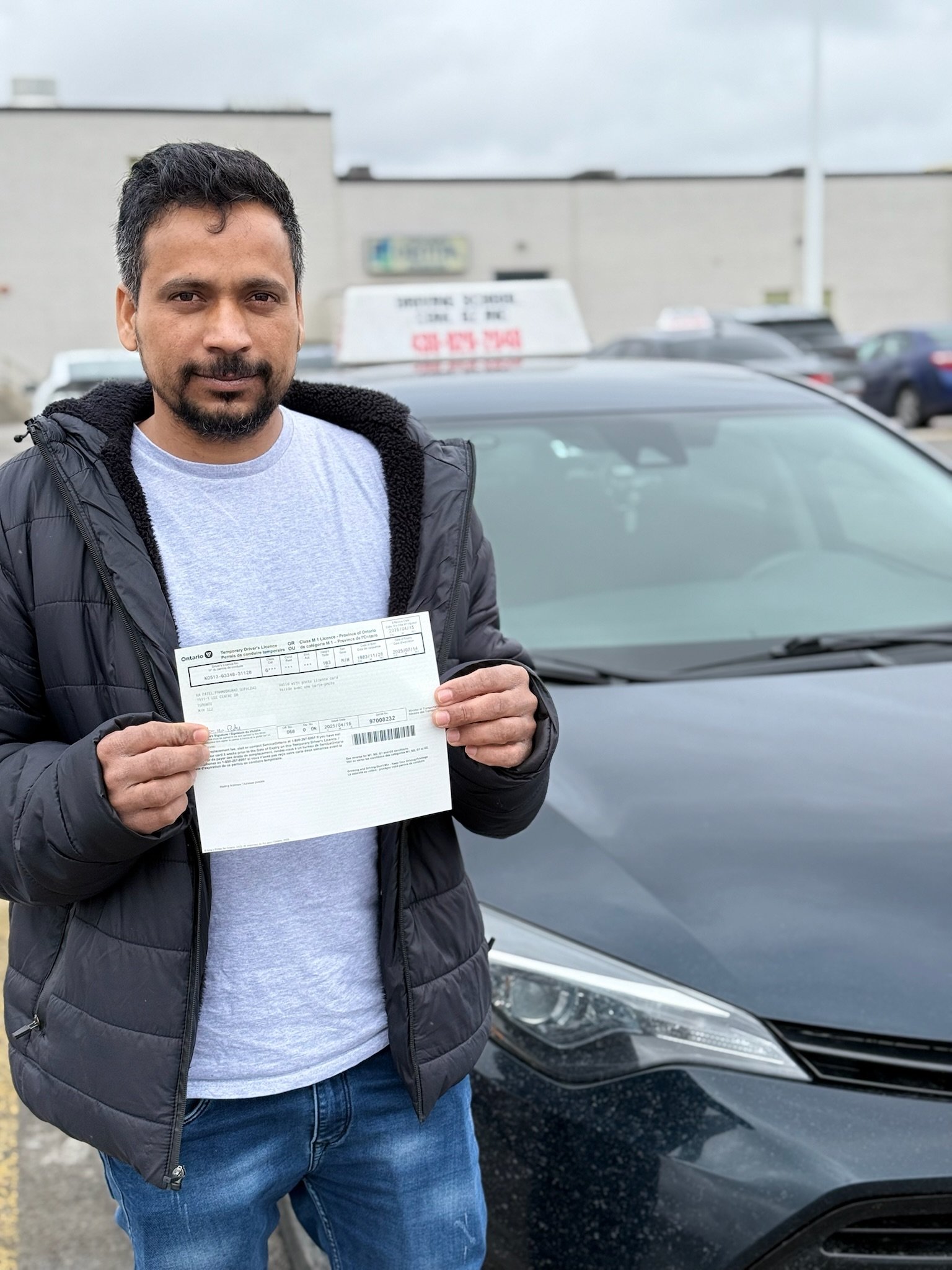 SparkOn driving student success photo